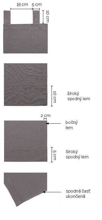 Tab top curtains details
