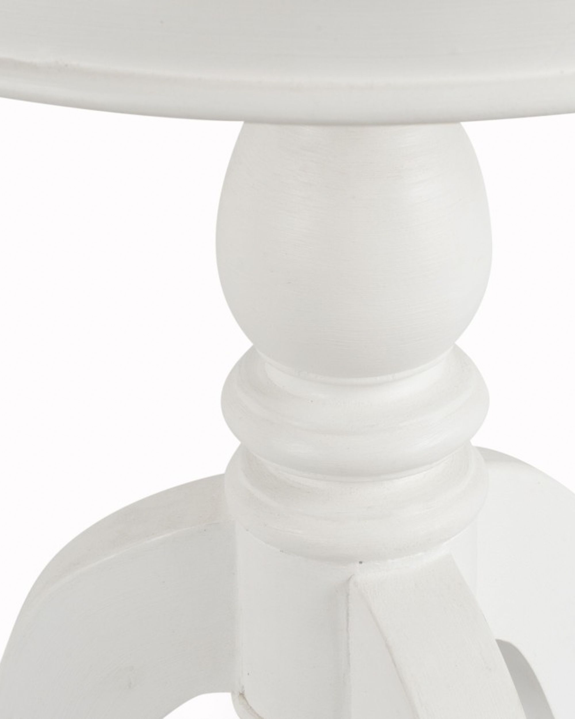 Stolik Lara priemer 50 cm biely (hover)