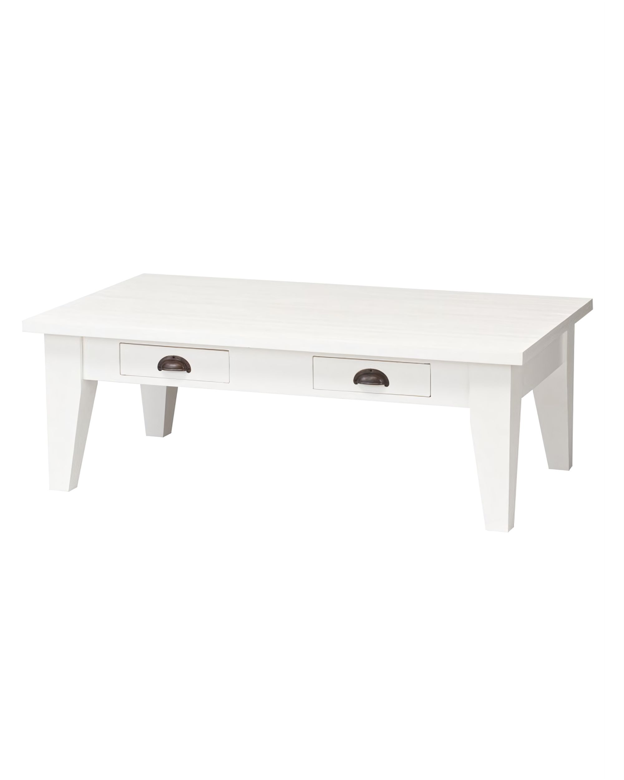 Lavica Milton biela 130x75x45cm
