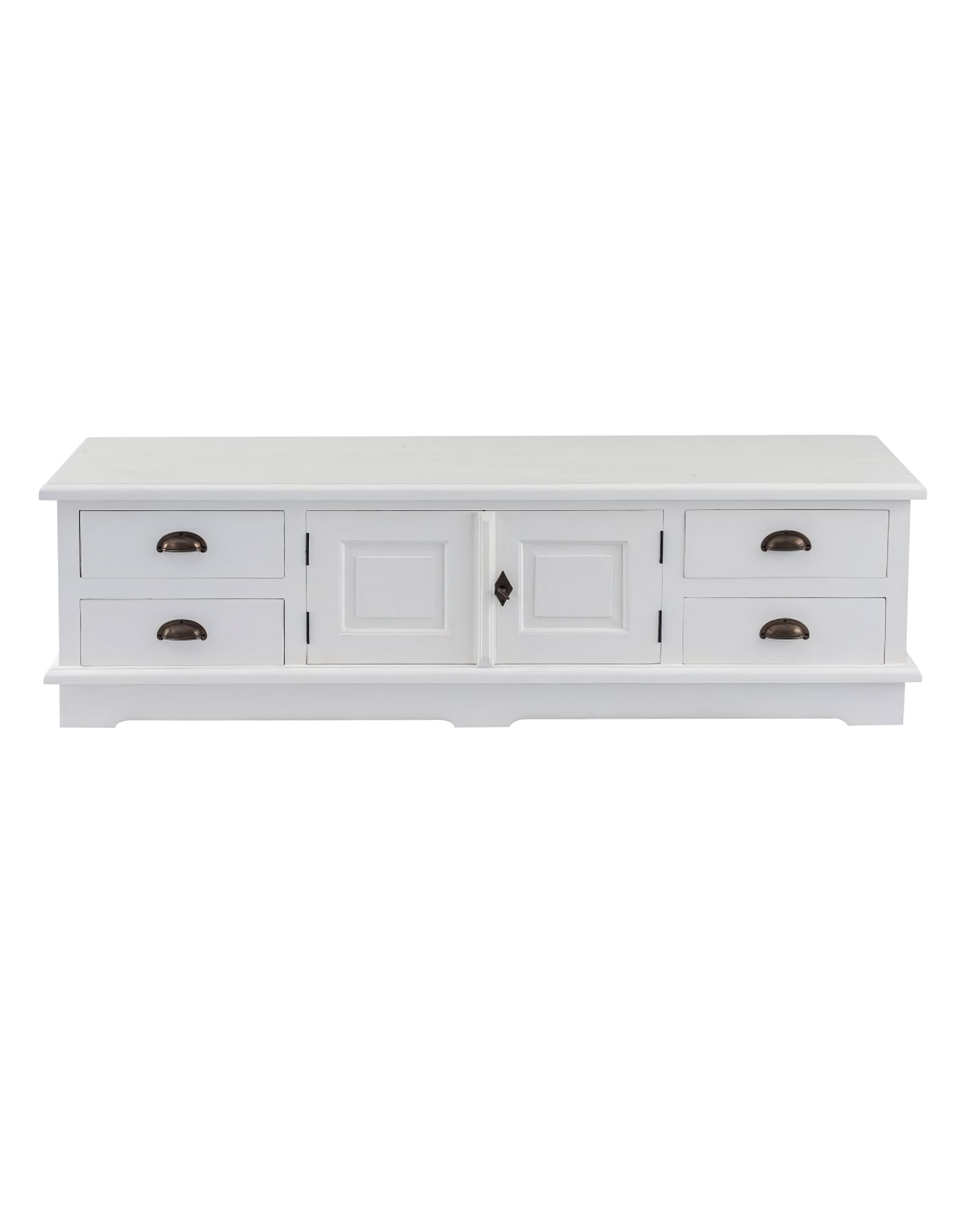 RTV skrinka Brighton 160 x 40 x 50 cm white