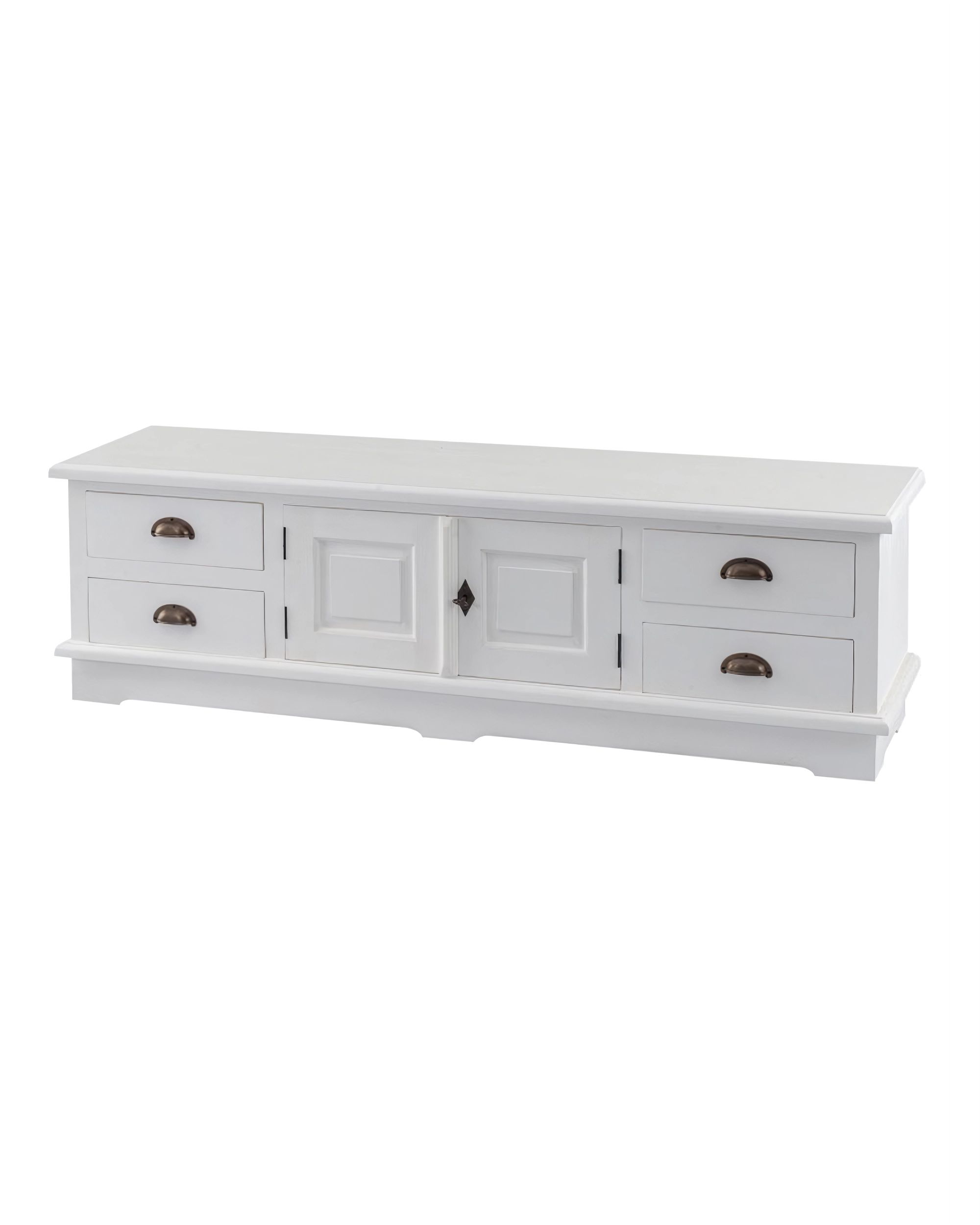 RTV skrinka Brighton 160 x 40 x 50 cm white (hover)