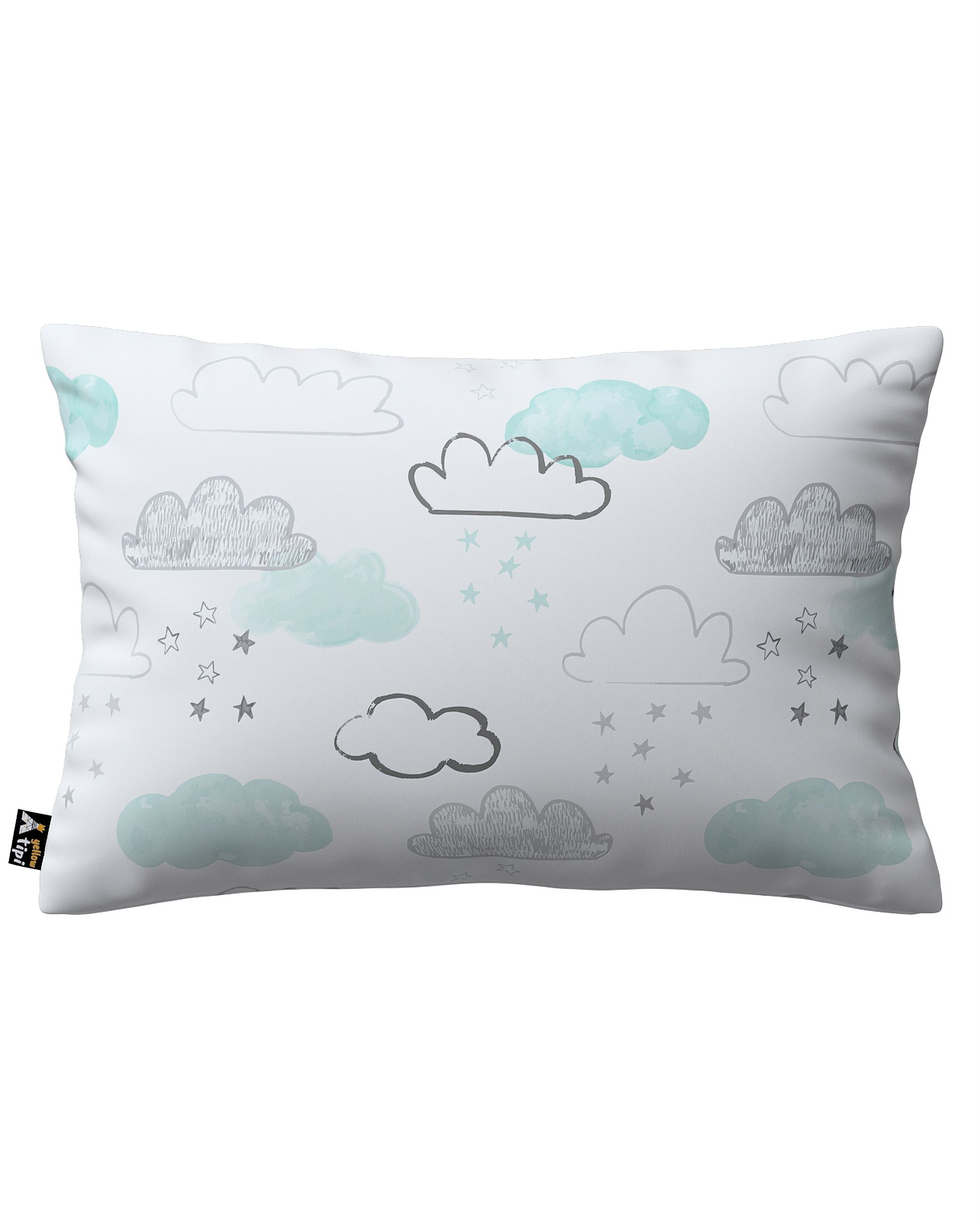 Karin - jednoduchá obliečka, 60x40cm farba produktu biela látka vzorované
