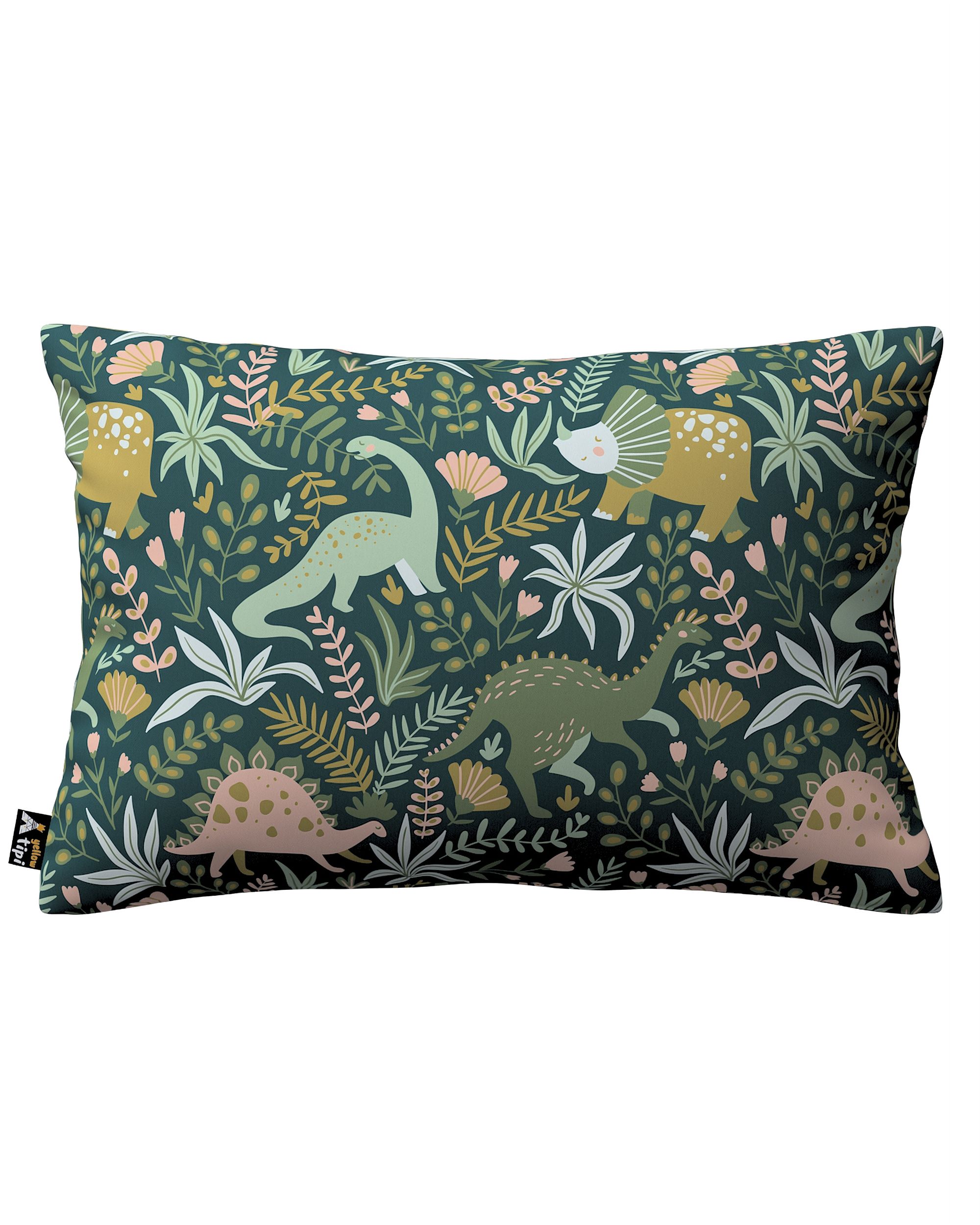 Karin - jednoduchá obliečka, 60x40cm farba produktu zelená látka vzorované
