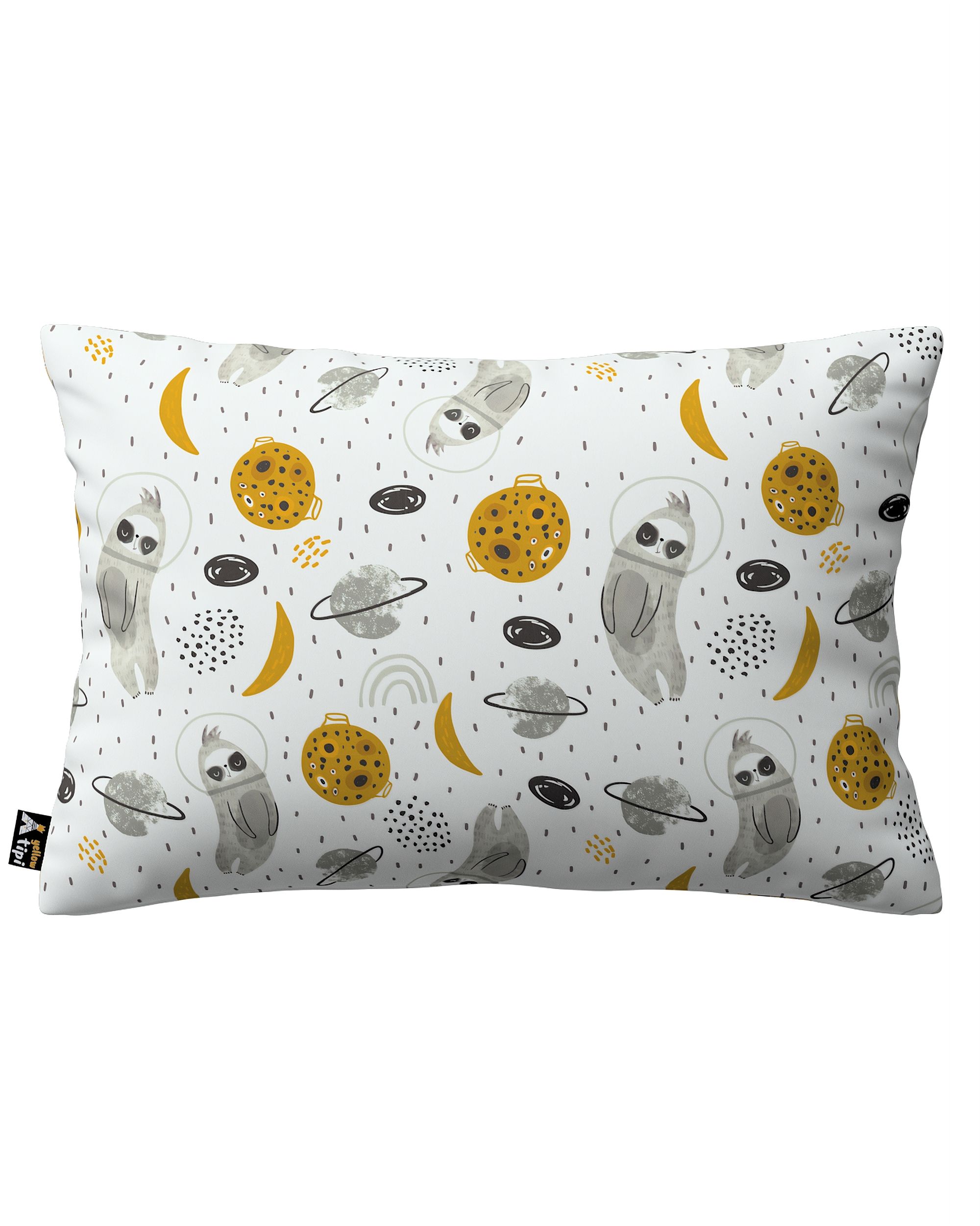 Karin - jednoduchá obliečka, 60x40cm farba produktu biela látka vzorované