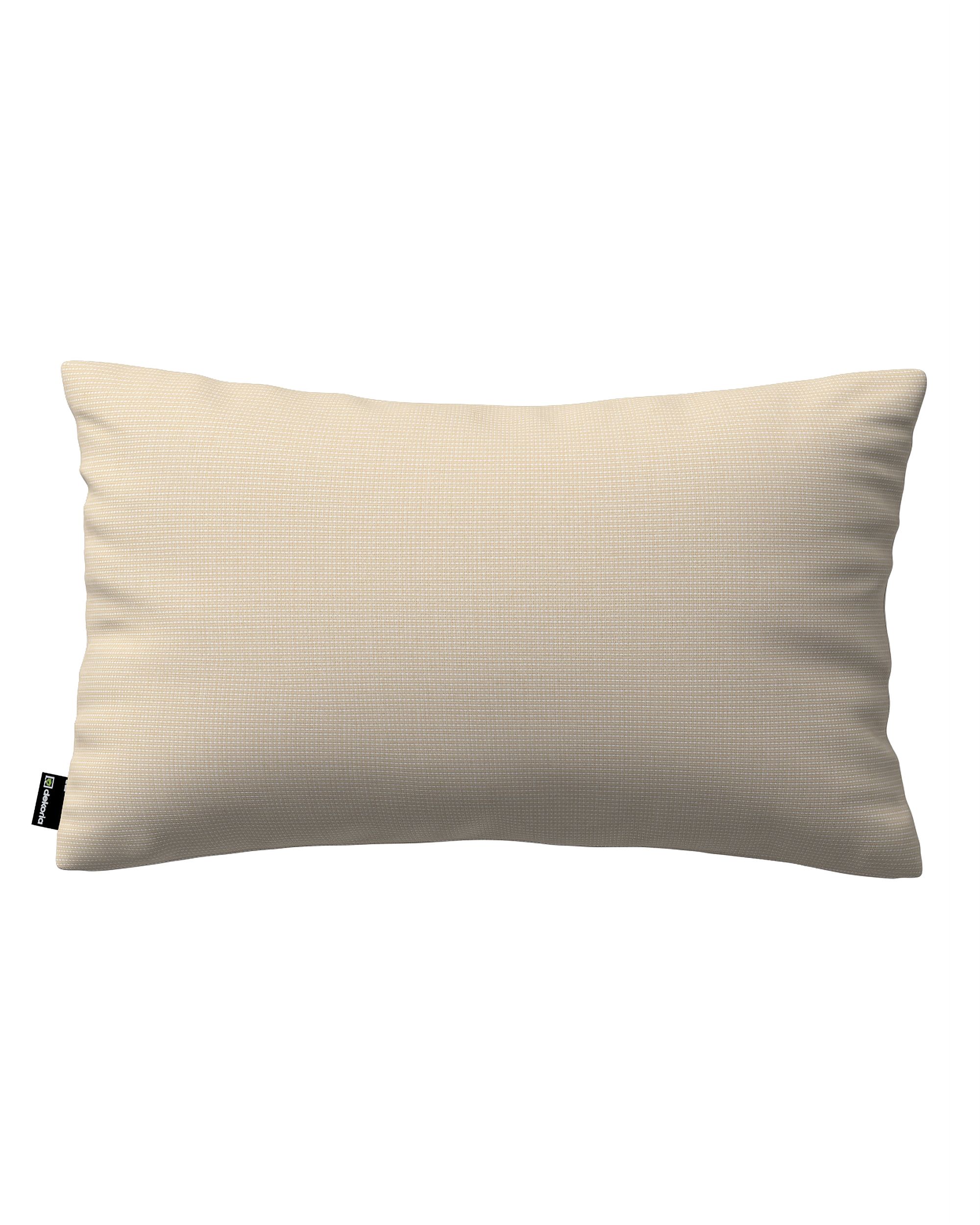 Karin - jednoduchá obliečka, 60x40cm farba produktu béžová látka vonkajšie, zapletaná