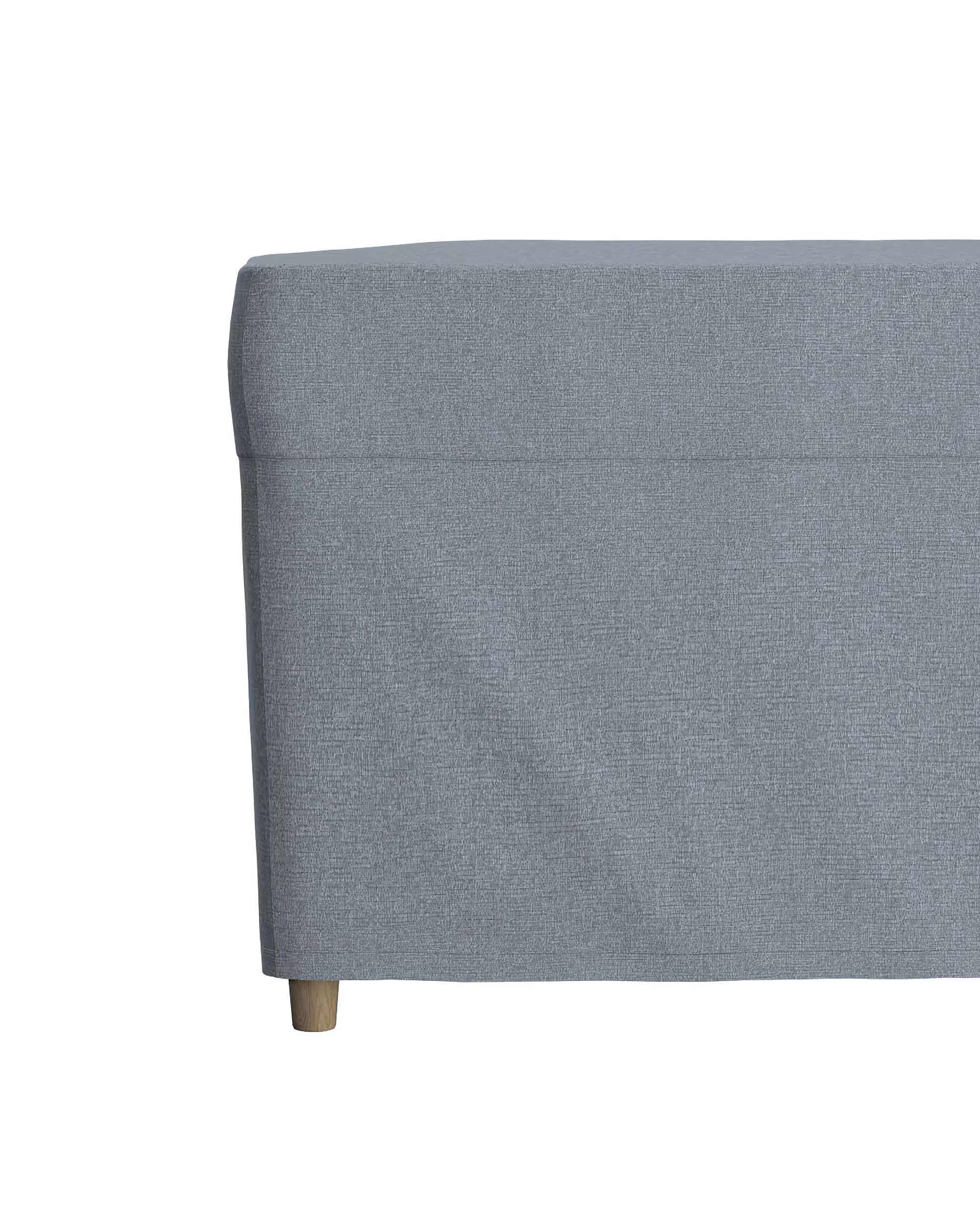 Poťah na podnožku Strandmon farba produktu modrá látka zapletaná (hover)