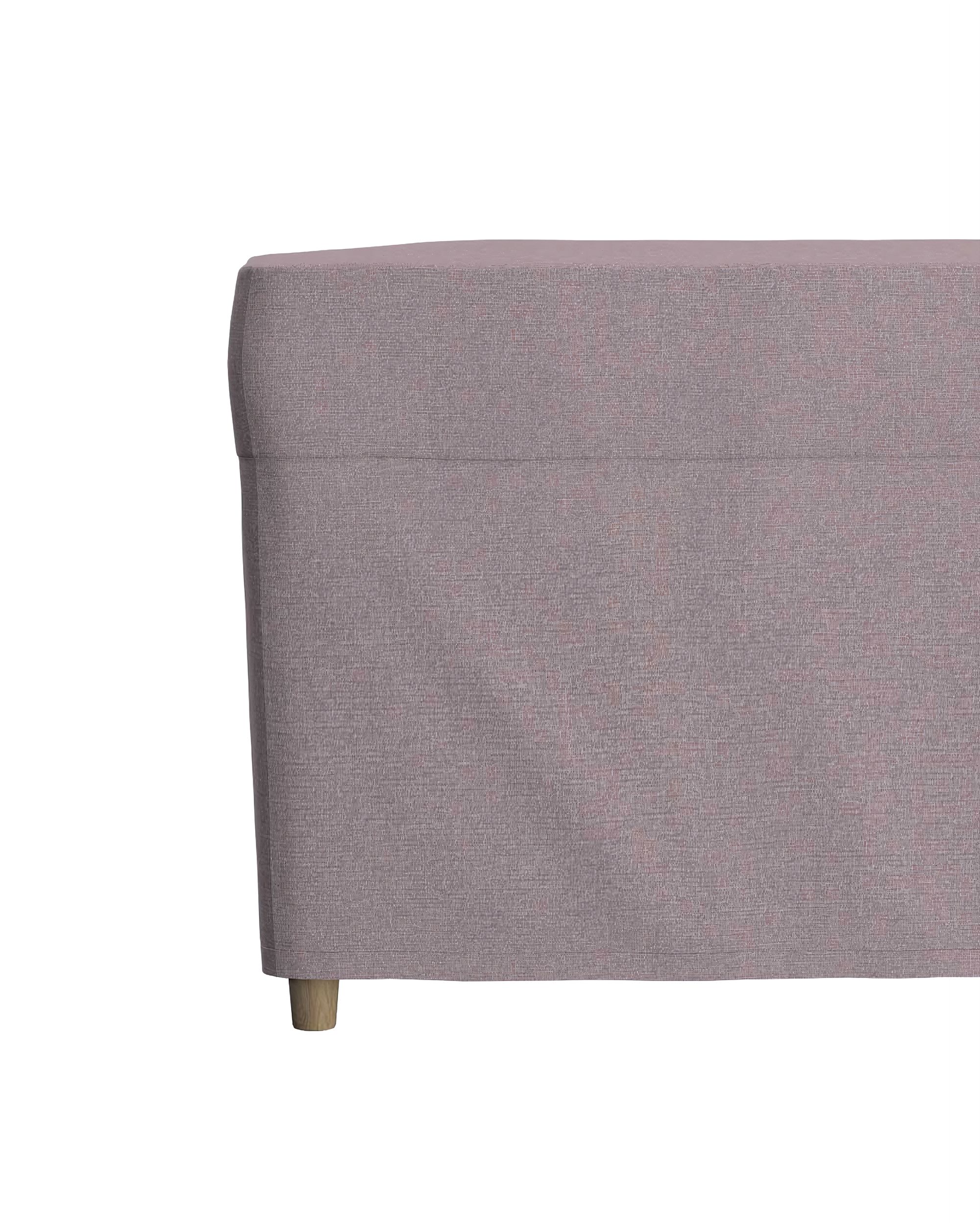 Poťah na podnožku Strandmon farba produktu ružová látka zapletaná (hover)