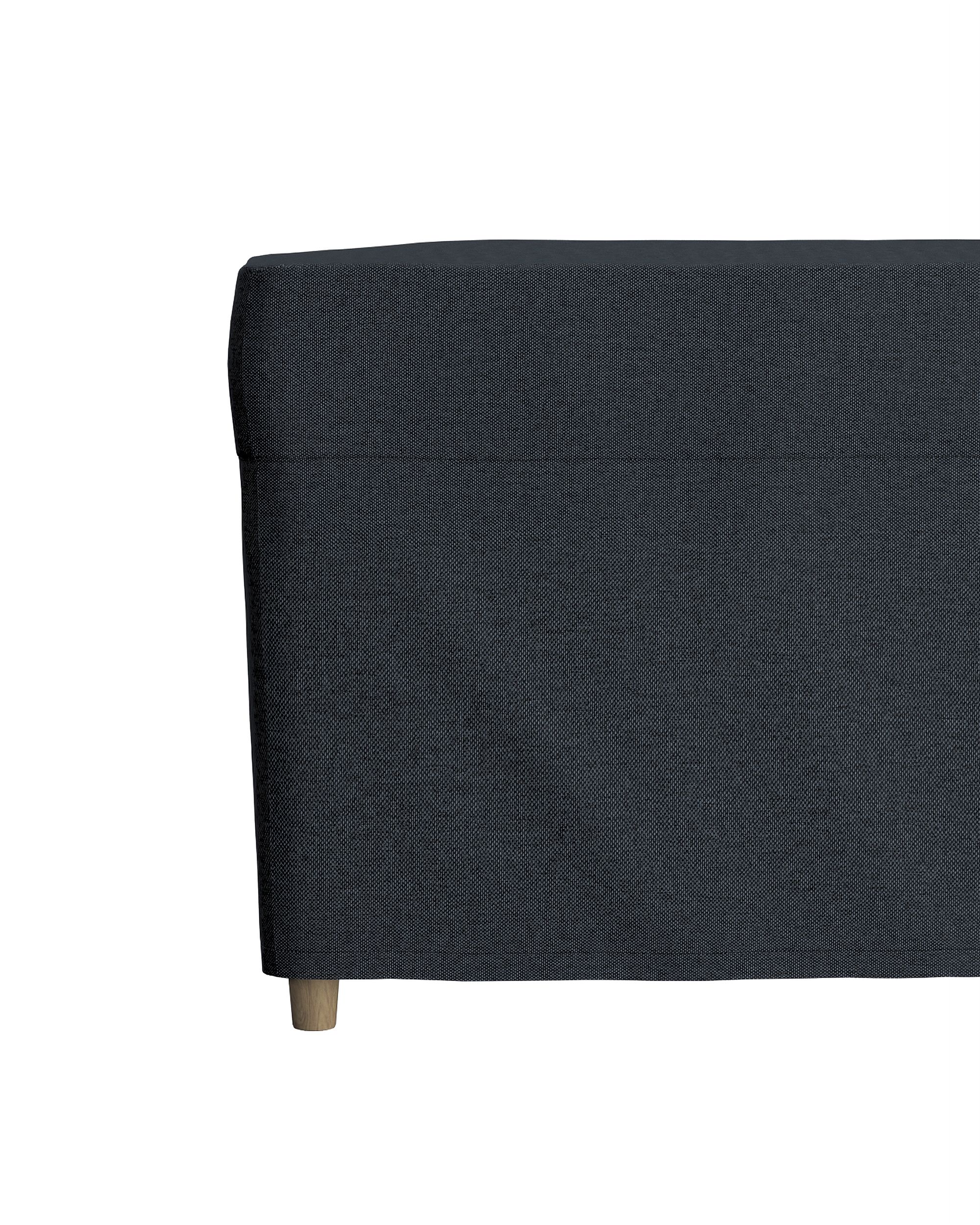 Poťah na podnožku Strandmon farba produktu modrá látka zapletaná (hover)