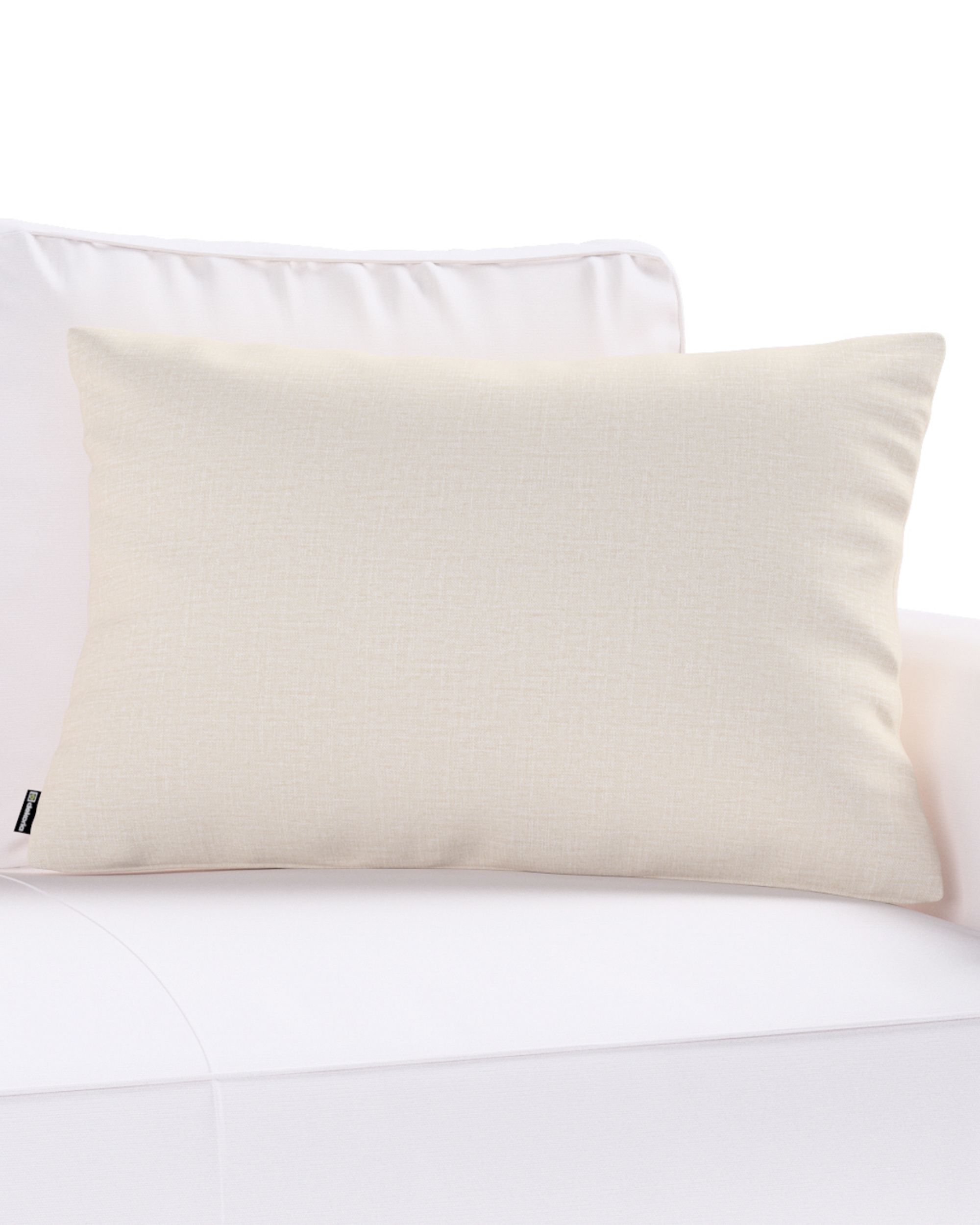 Karin - jednoduchá obliečka, 60x40cm farba produktu béžová látka zapletaná