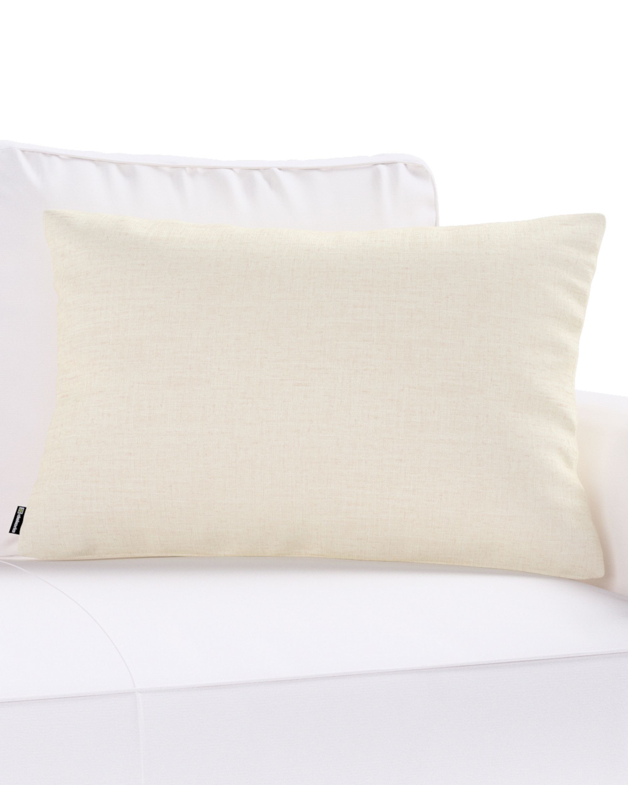 Karin - jednoduchá obliečka, 60x40cm farba produktu krémová látka zapletaná