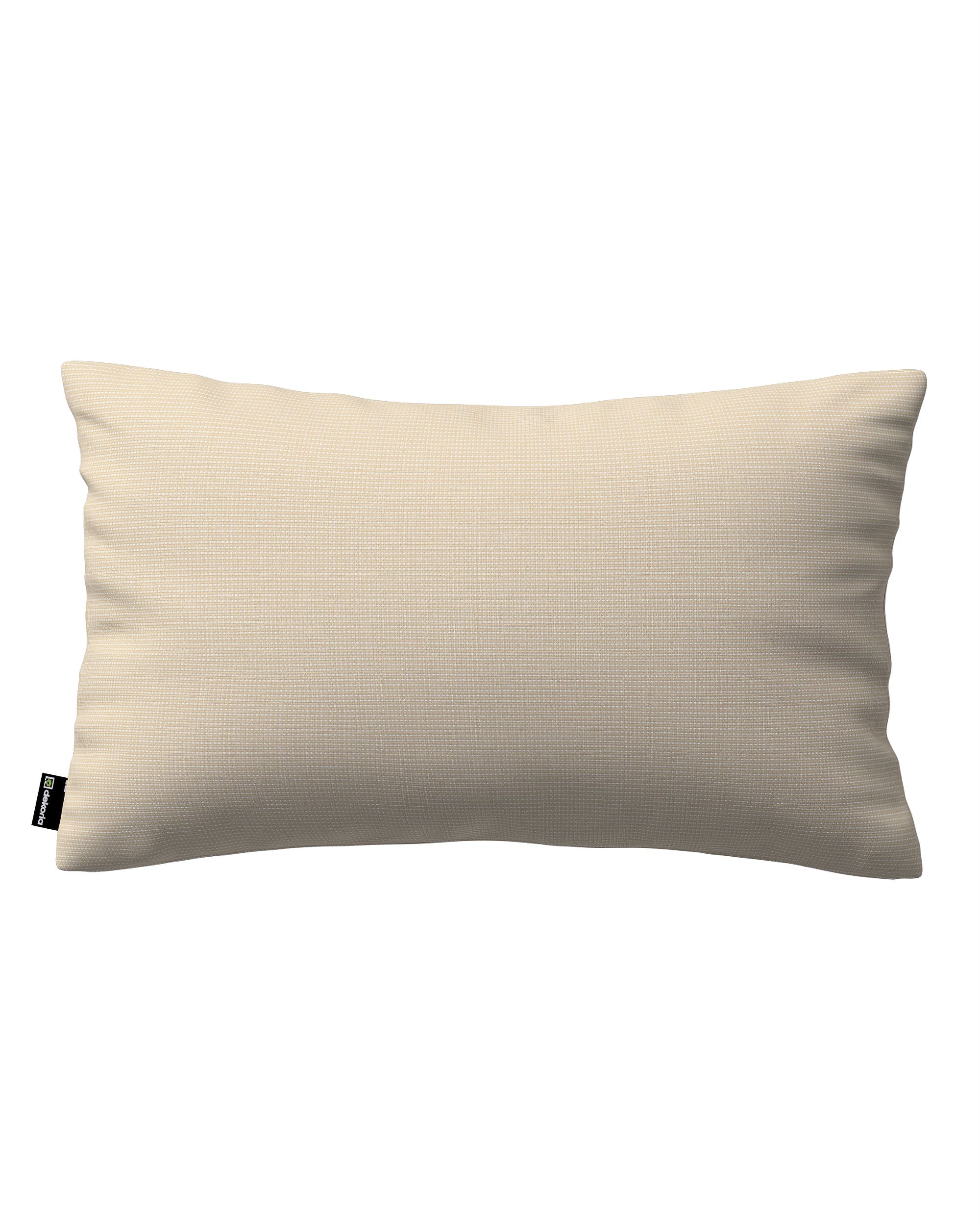 Karin - jednoduchá obliečka, 60x40cm farba produktu béžová látka vonkajšie, zapletaná