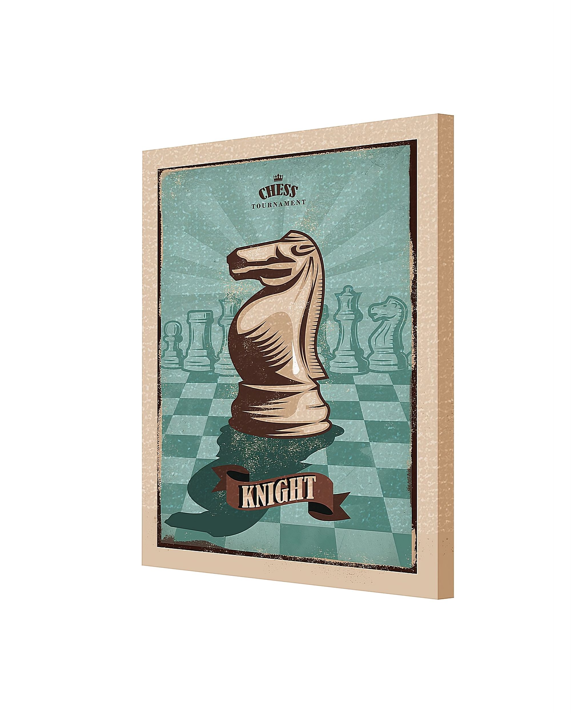 Plátno maľba Vintage Chess I