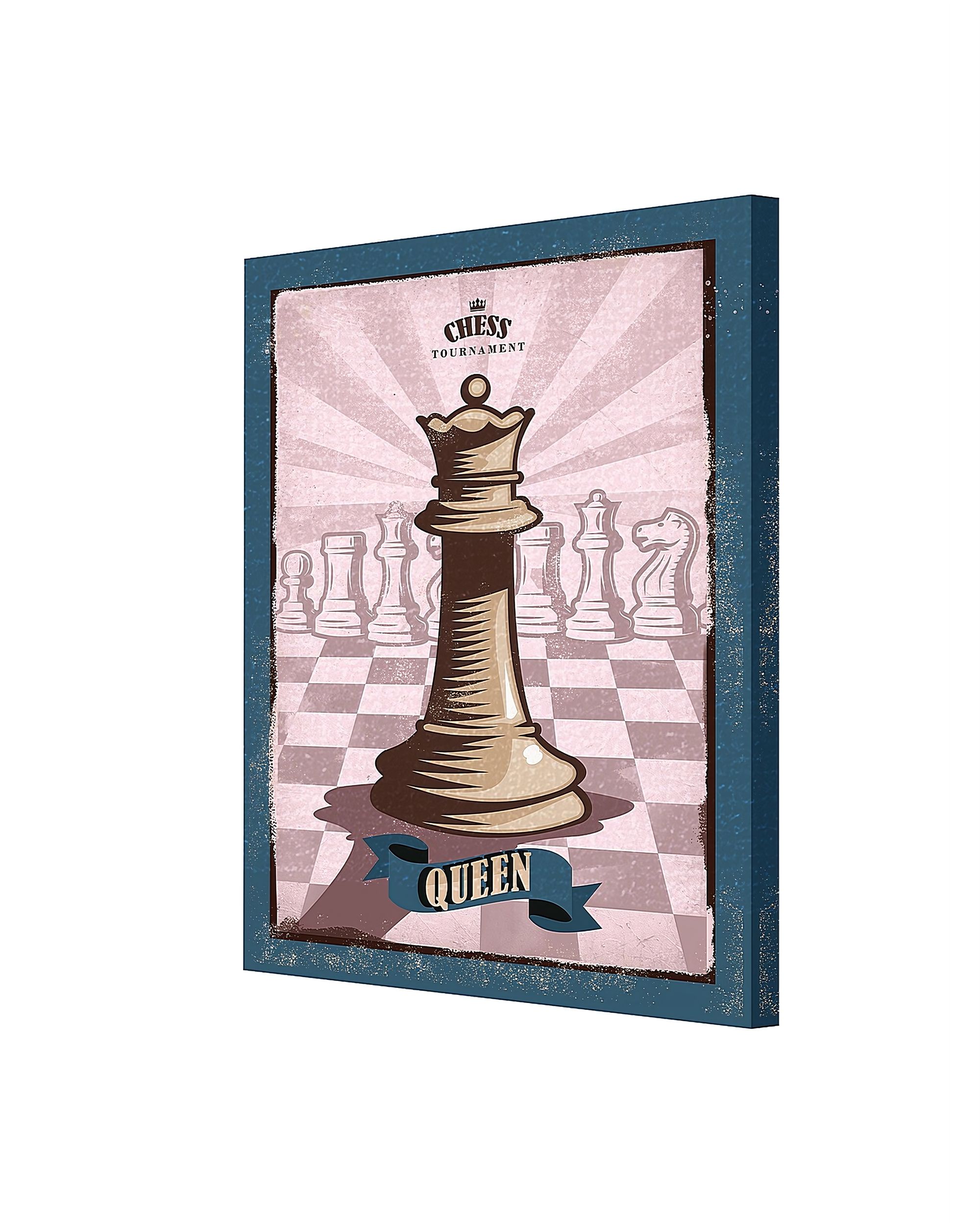 Plátno maľba Vintage Chess II