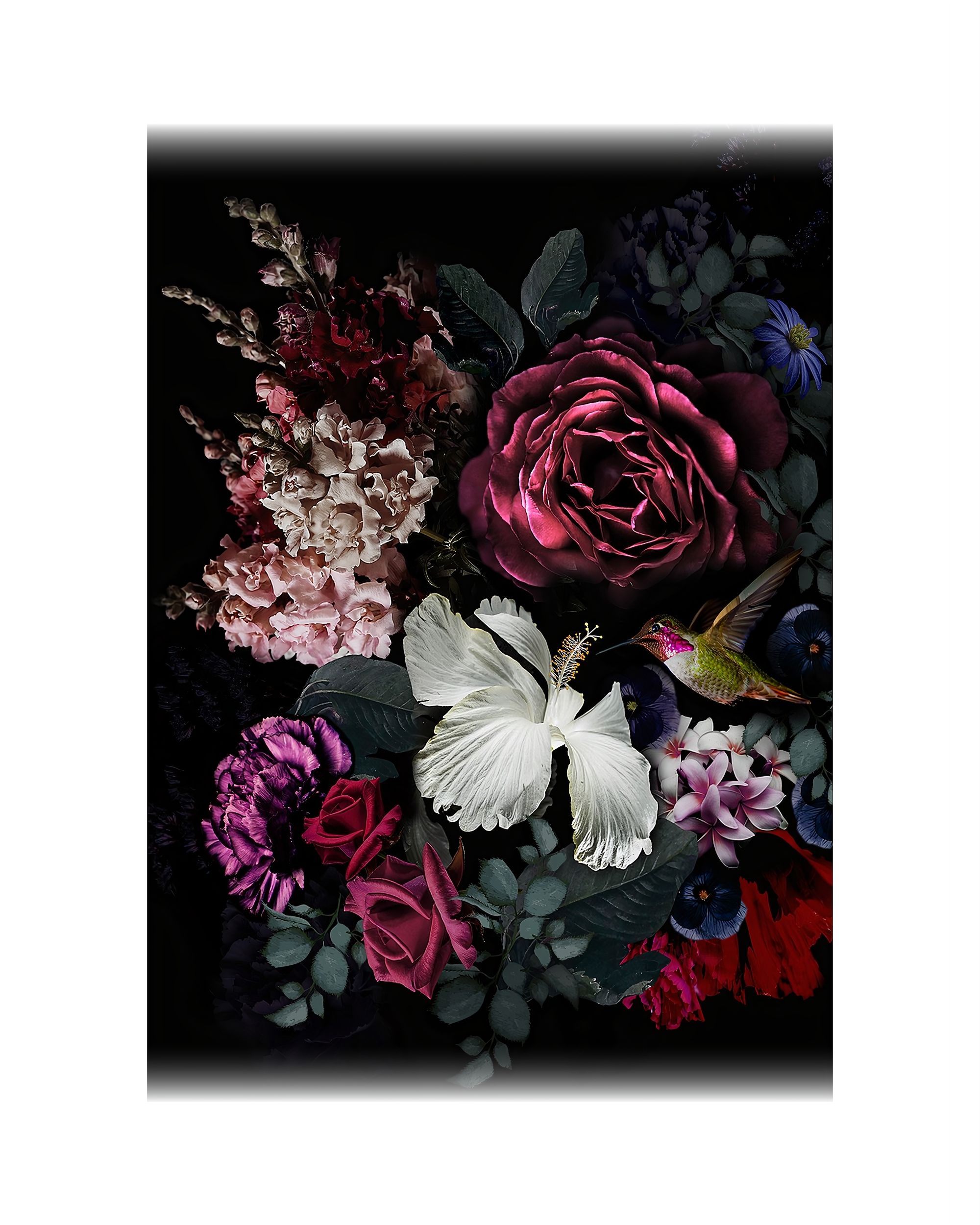 Plátno maľba Flowers I