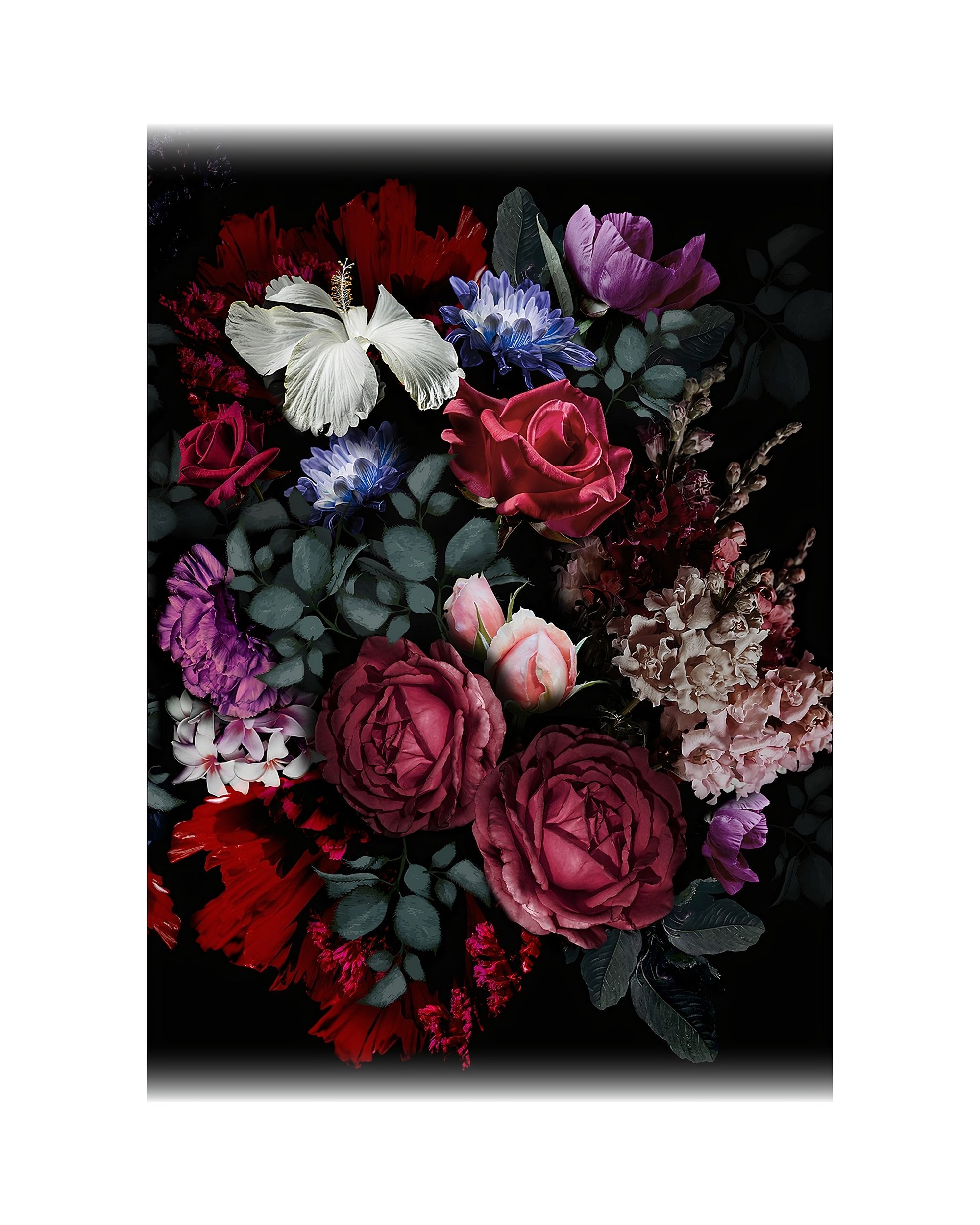 Plátno maľba Flowers II