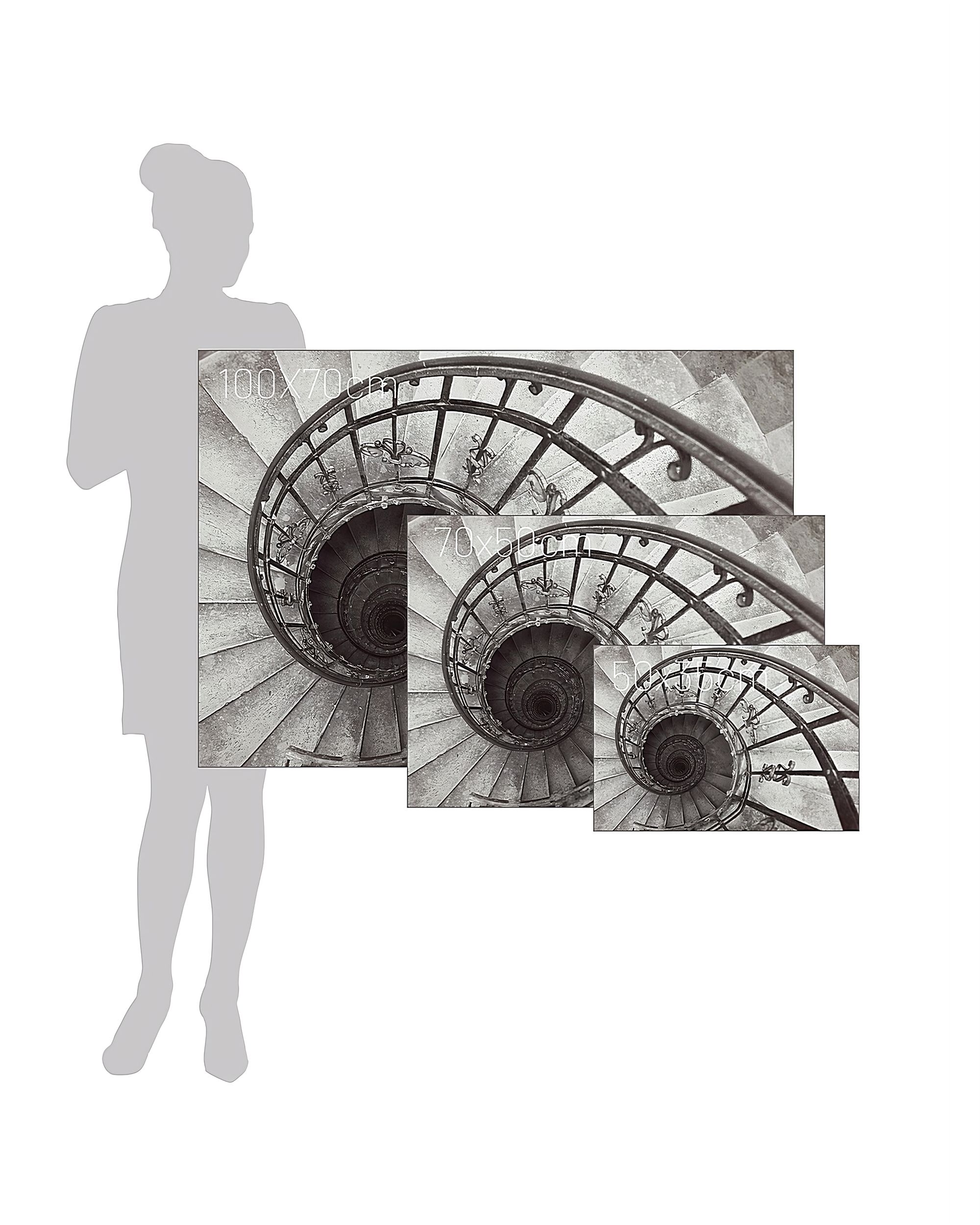 Plátno maľba Spiral Stairs (hover)