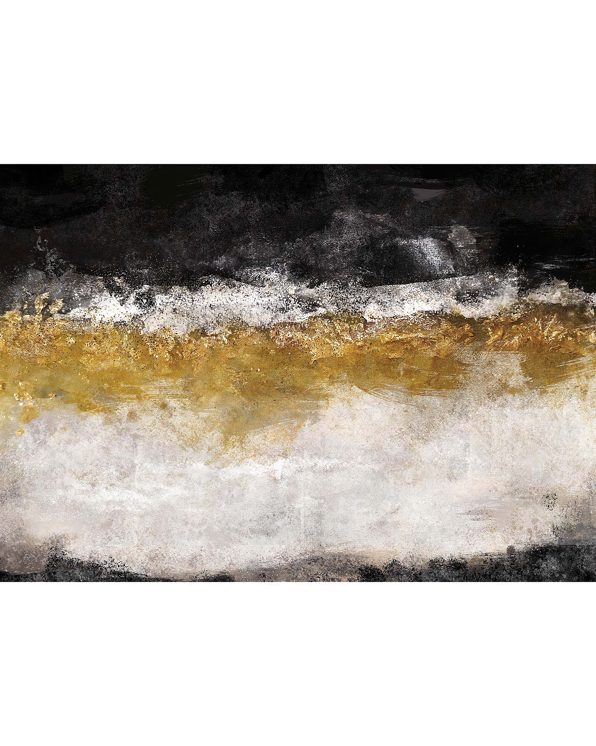 Plátno maľba Black&Gold Impression