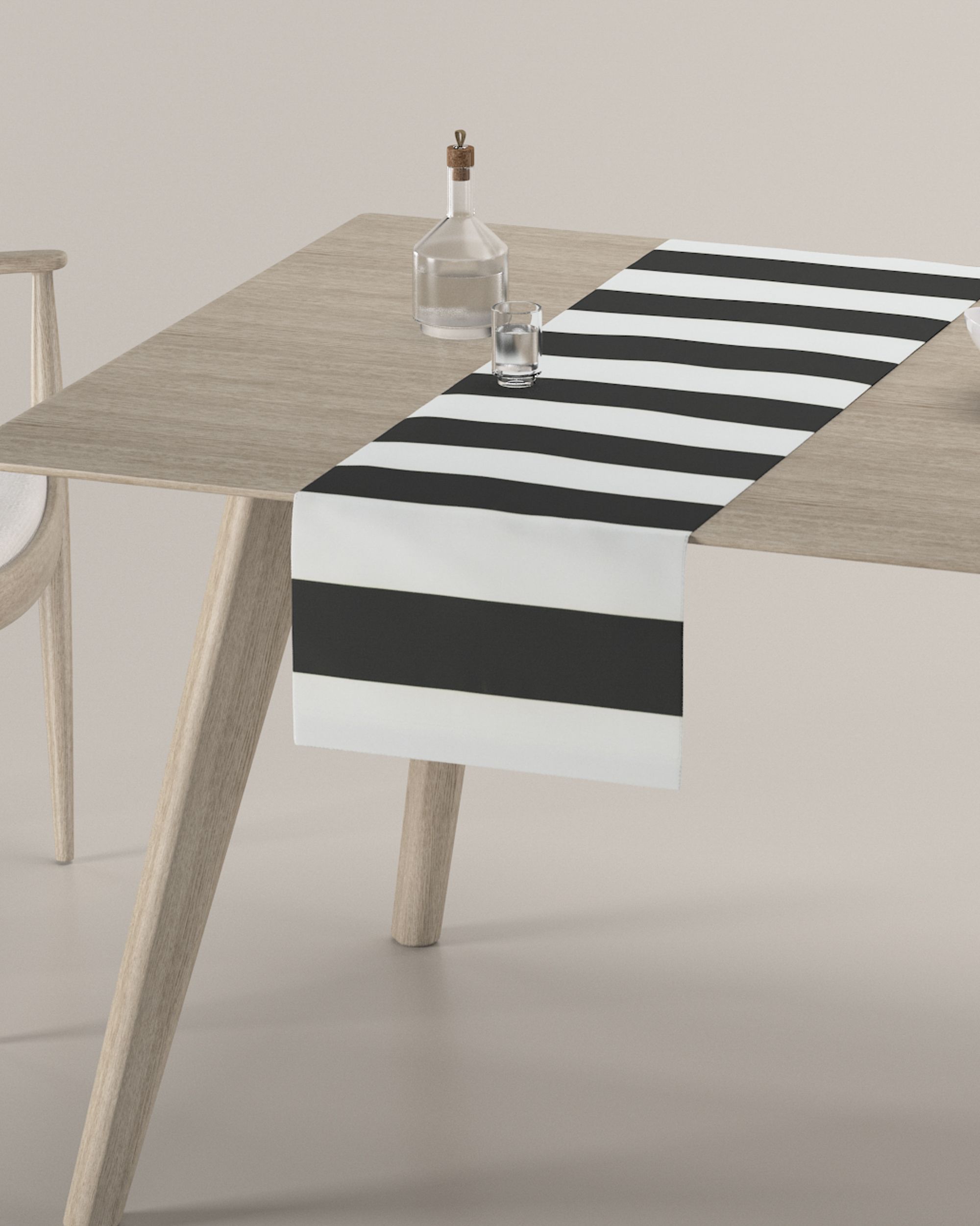 Štóla na stôl farba produktu čierna látka vzorované (hover)
