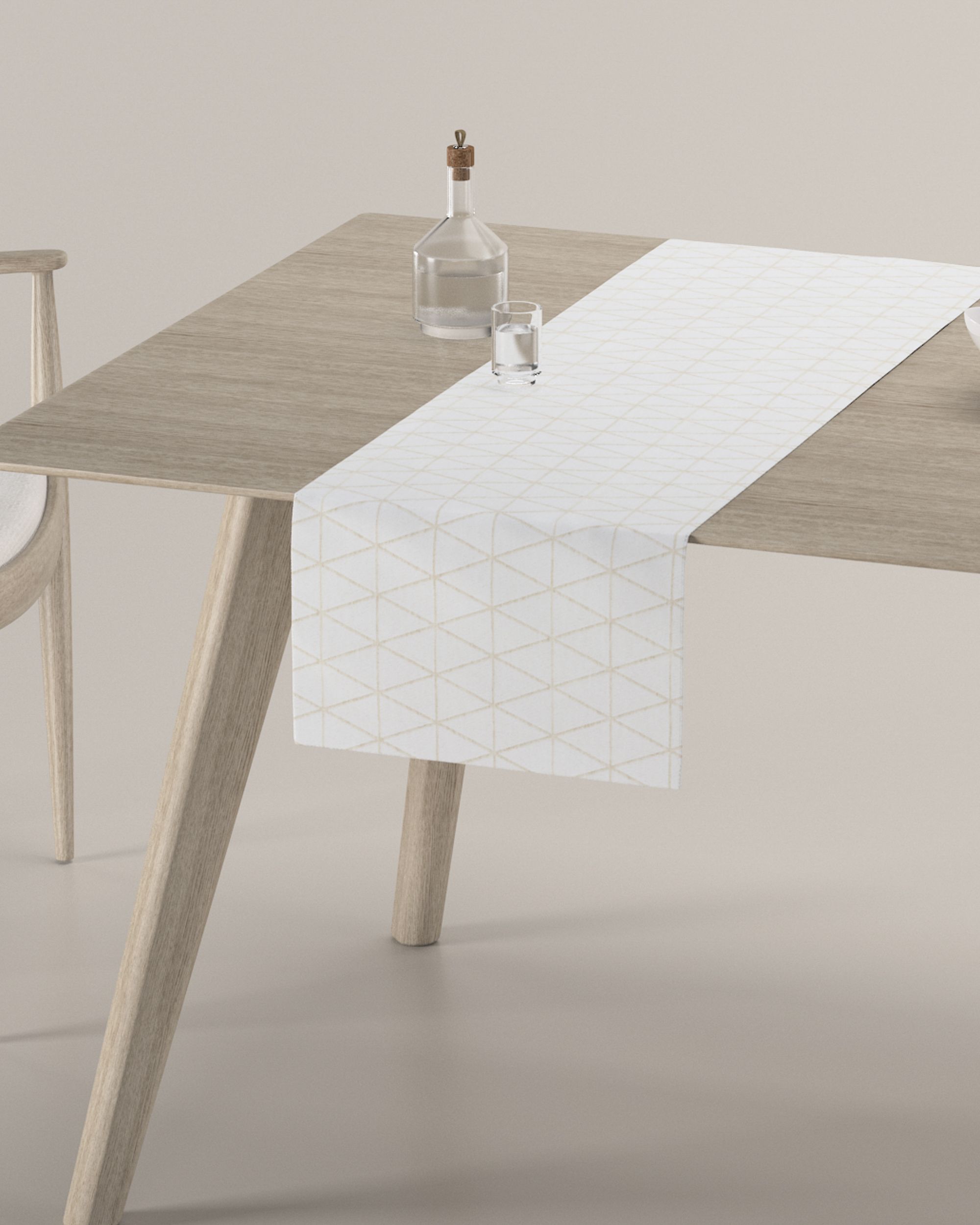 Štóla na stôl farba produktu krémová látka vzorované (hover)
