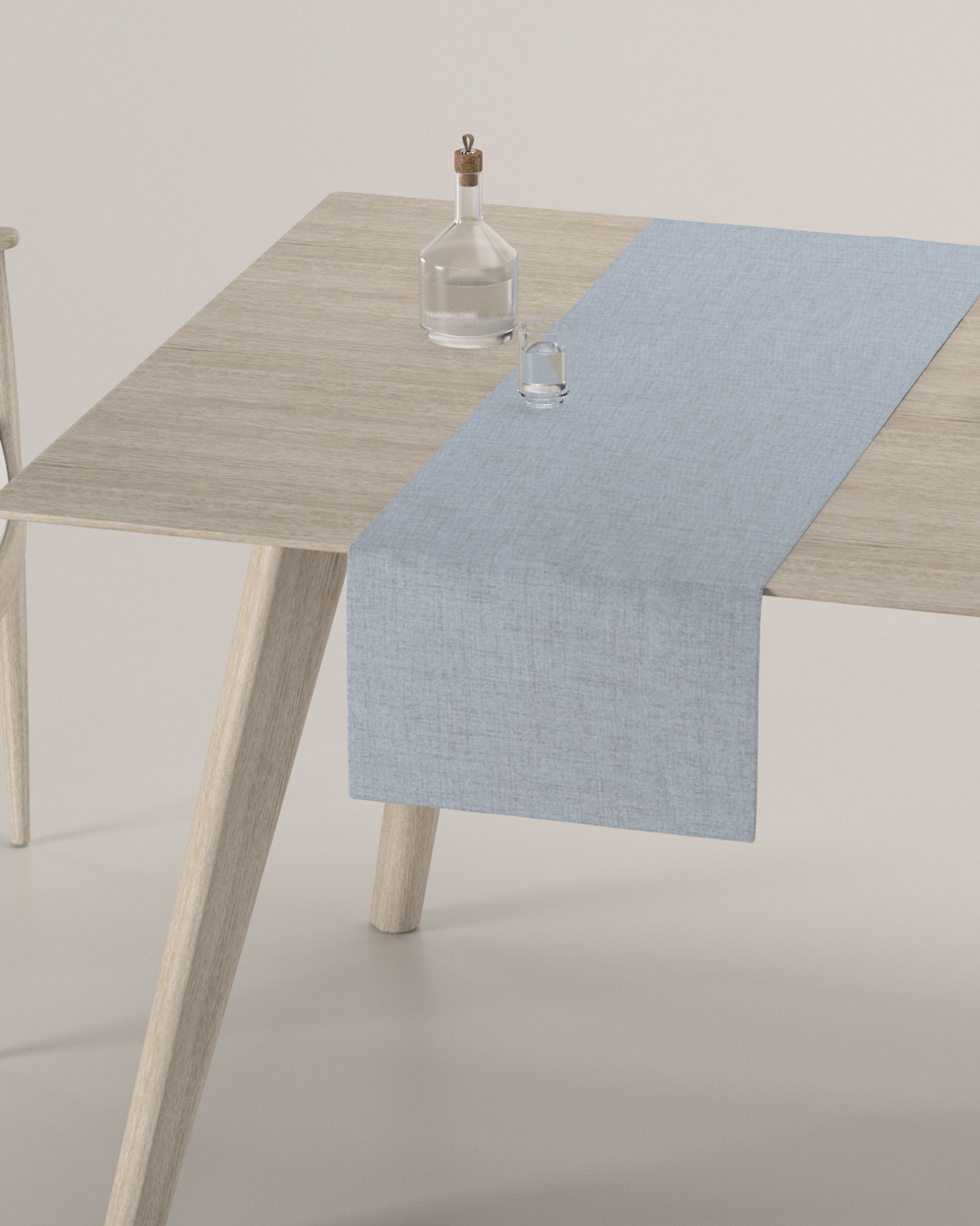 Štóla na stôl farba produktu modrá látka zapletaná, zatemňovacia (hover)