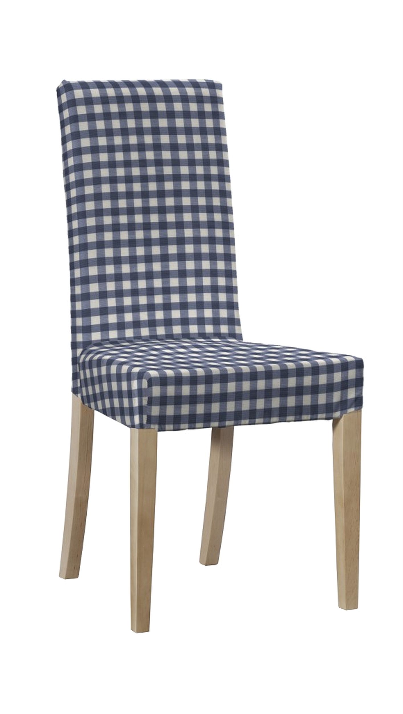 Návlek na stoličku Harry (krátky) farba produktu tmavomodrá látka vzorované (hover)