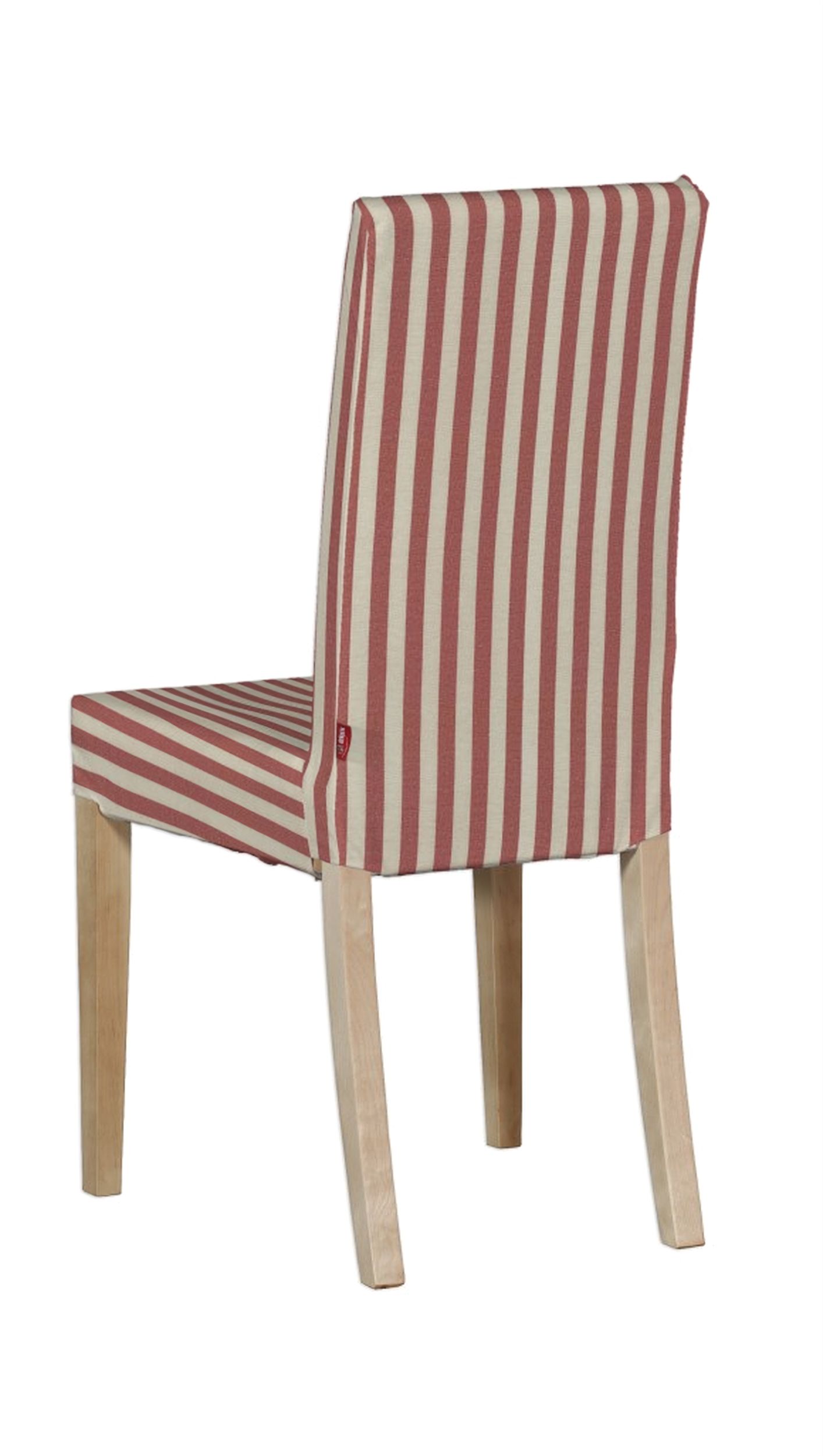Návlek na stoličku Harry (krátky) farba produktu červená látka vzorované