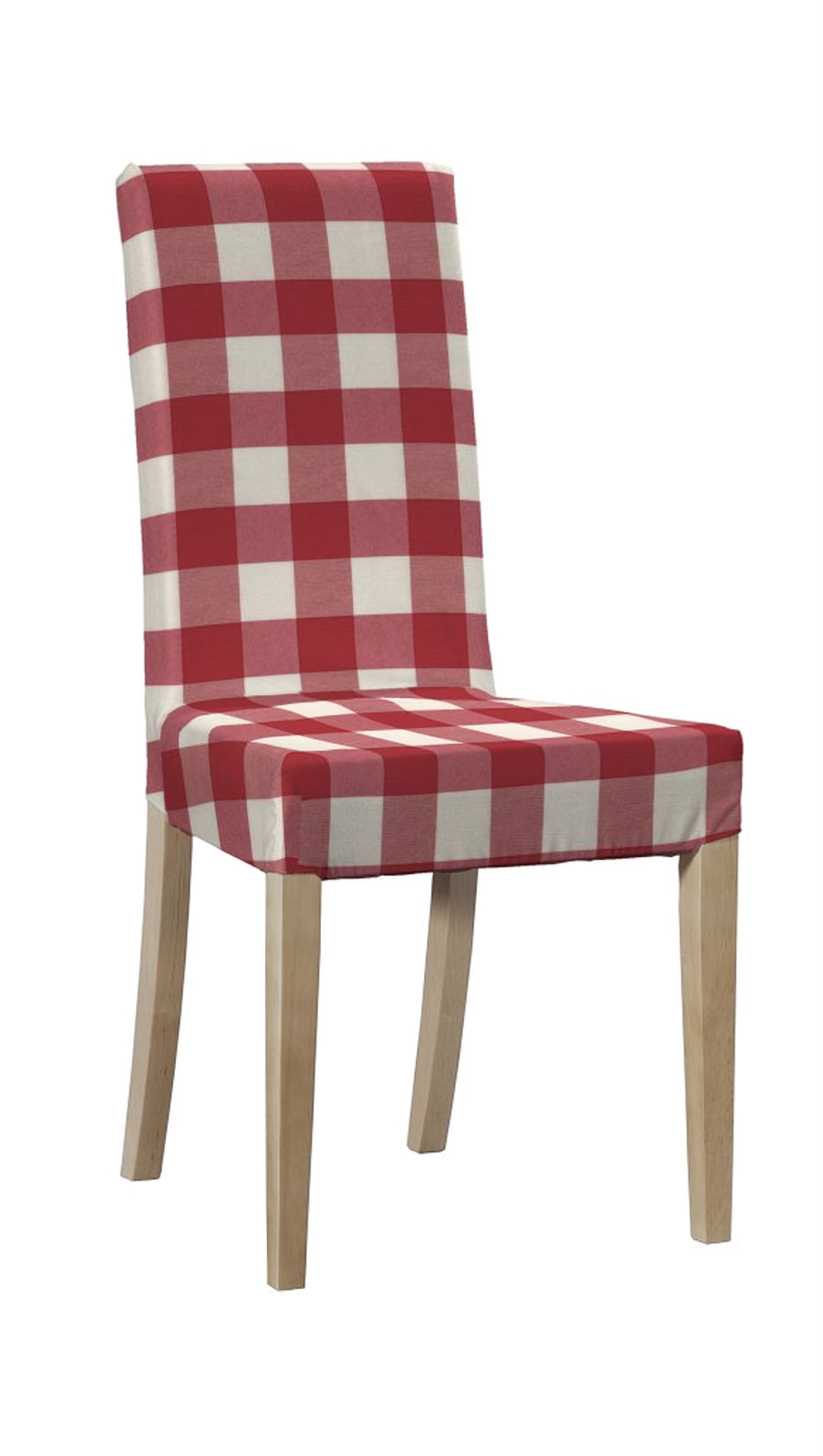 Návlek na stoličku Harry (krátky) farba produktu červená látka vzorované (hover)