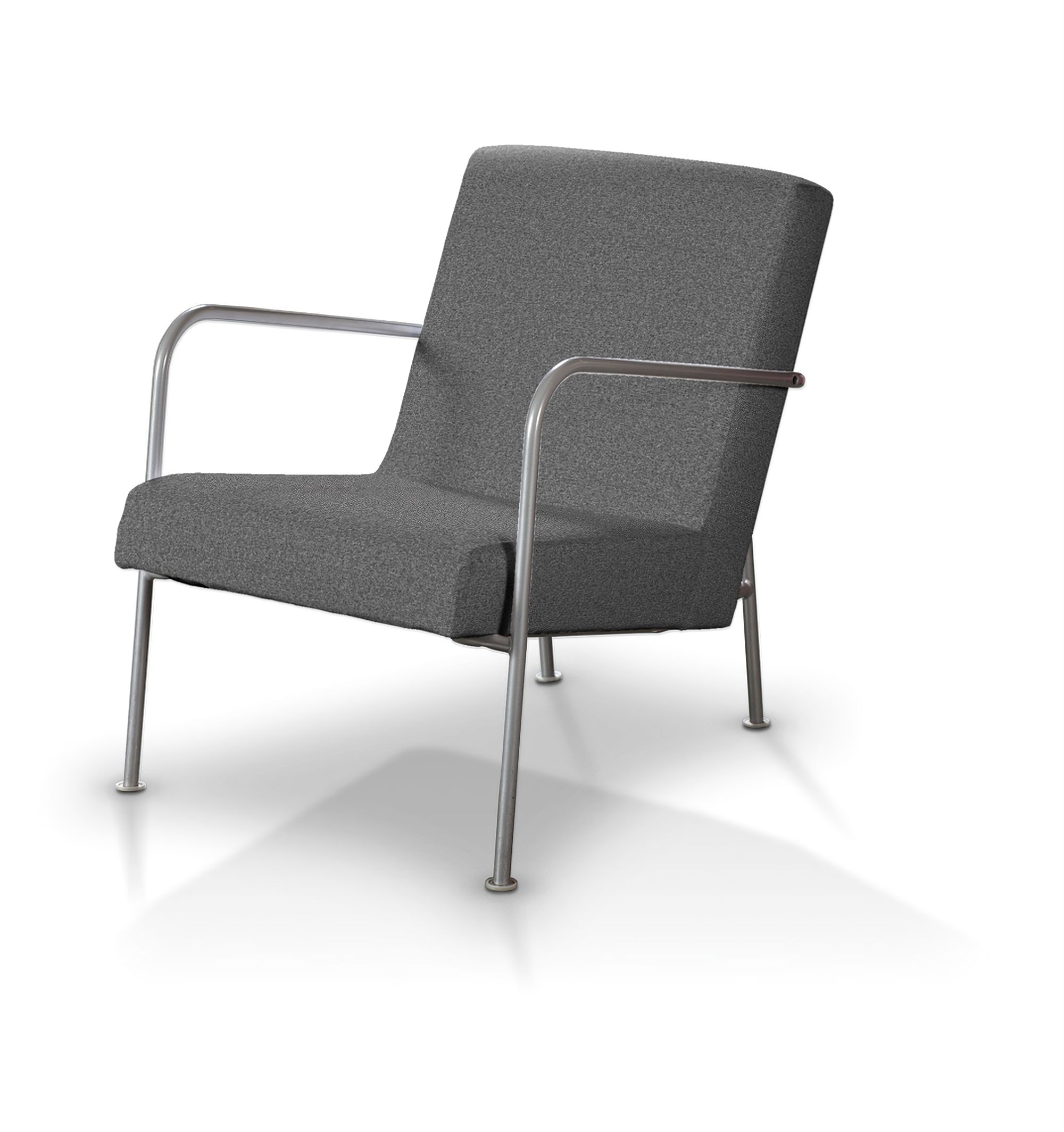 Poťah na kreslo Ikea PS farba produktu sivá látka zapletaná