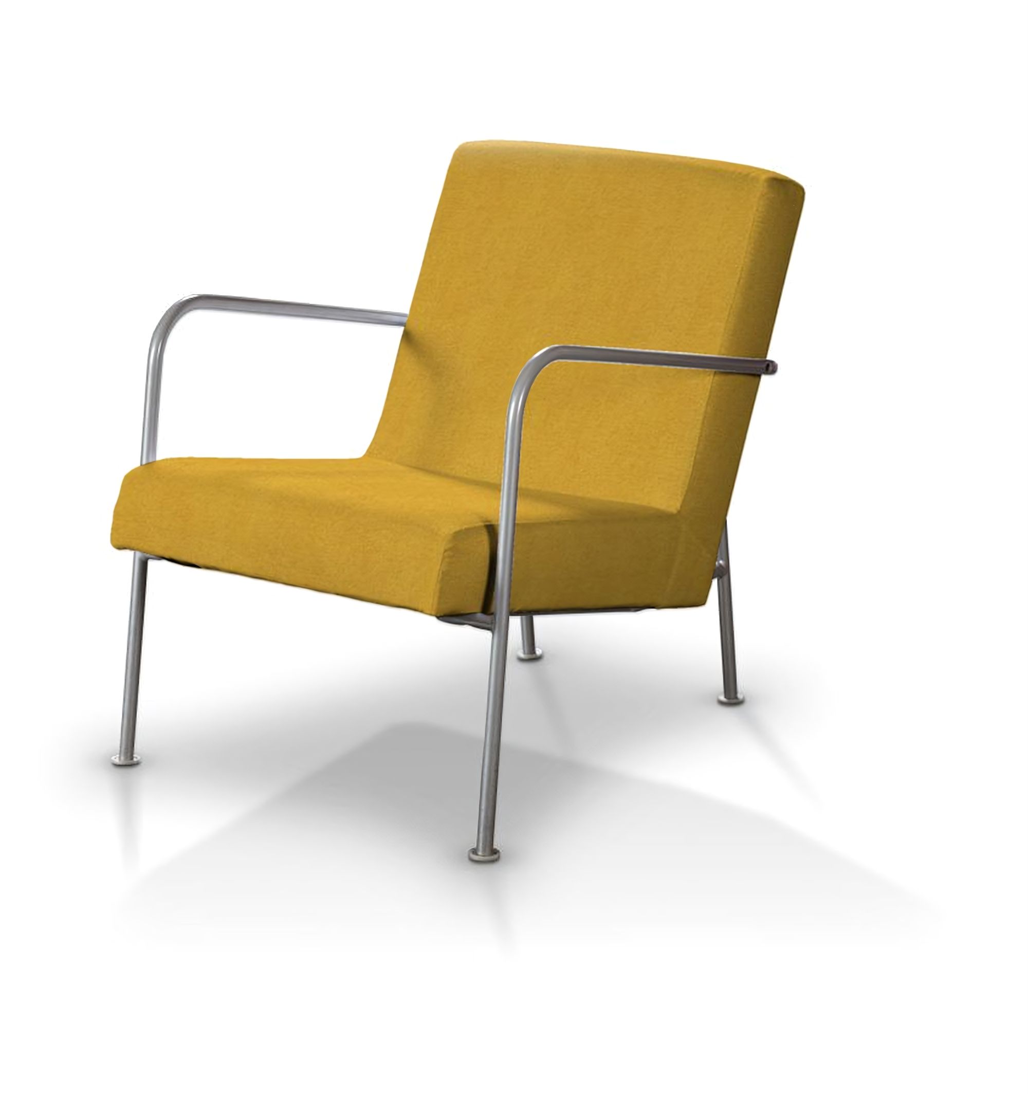 Poťah na kreslo Ikea PS farba produktu žltá látka zapletaná