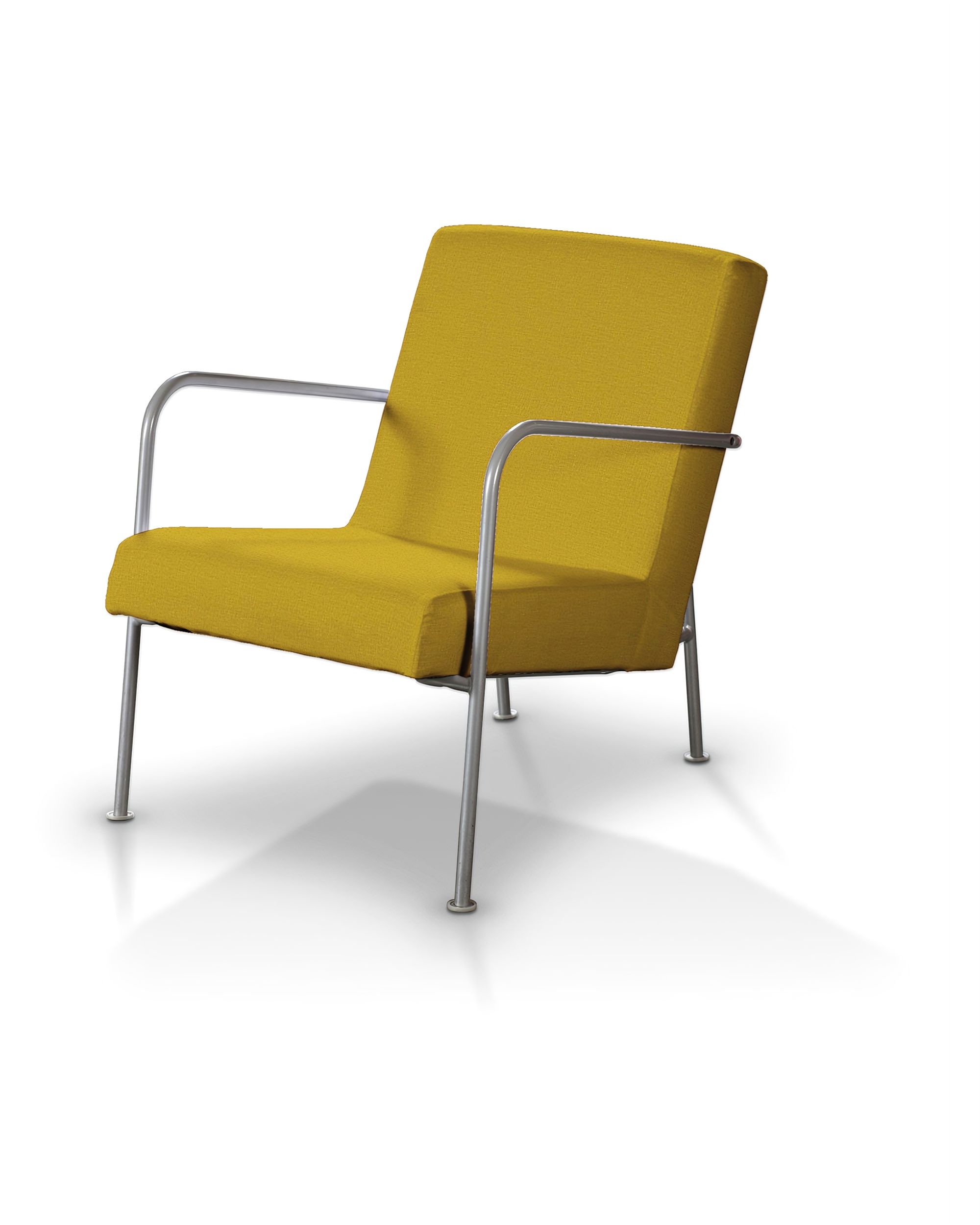 Poťah na kreslo Ikea PS farba produktu žltá látka zamatová