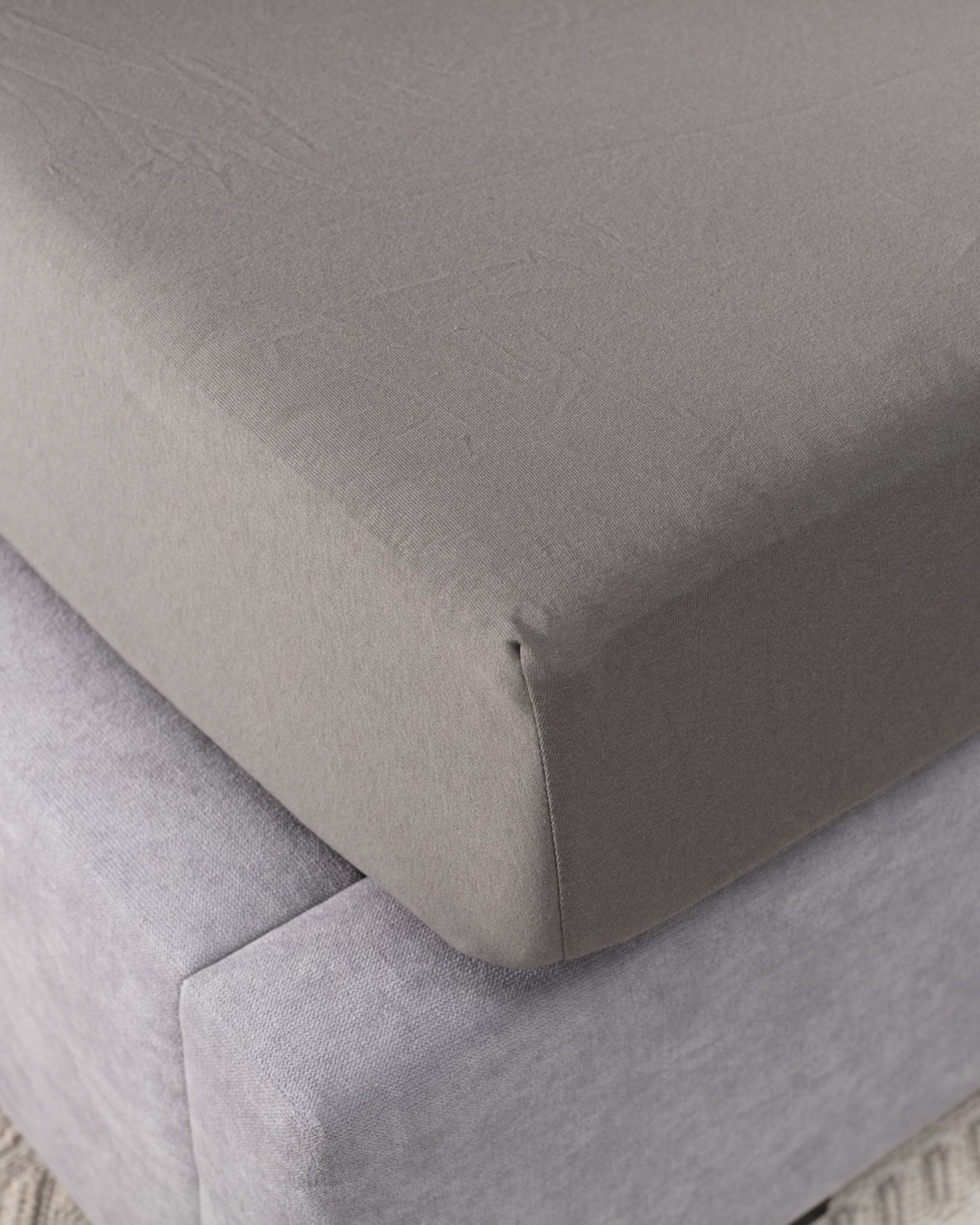 Jersey napínacia plachta Jerry 220 × 200 cm grey
