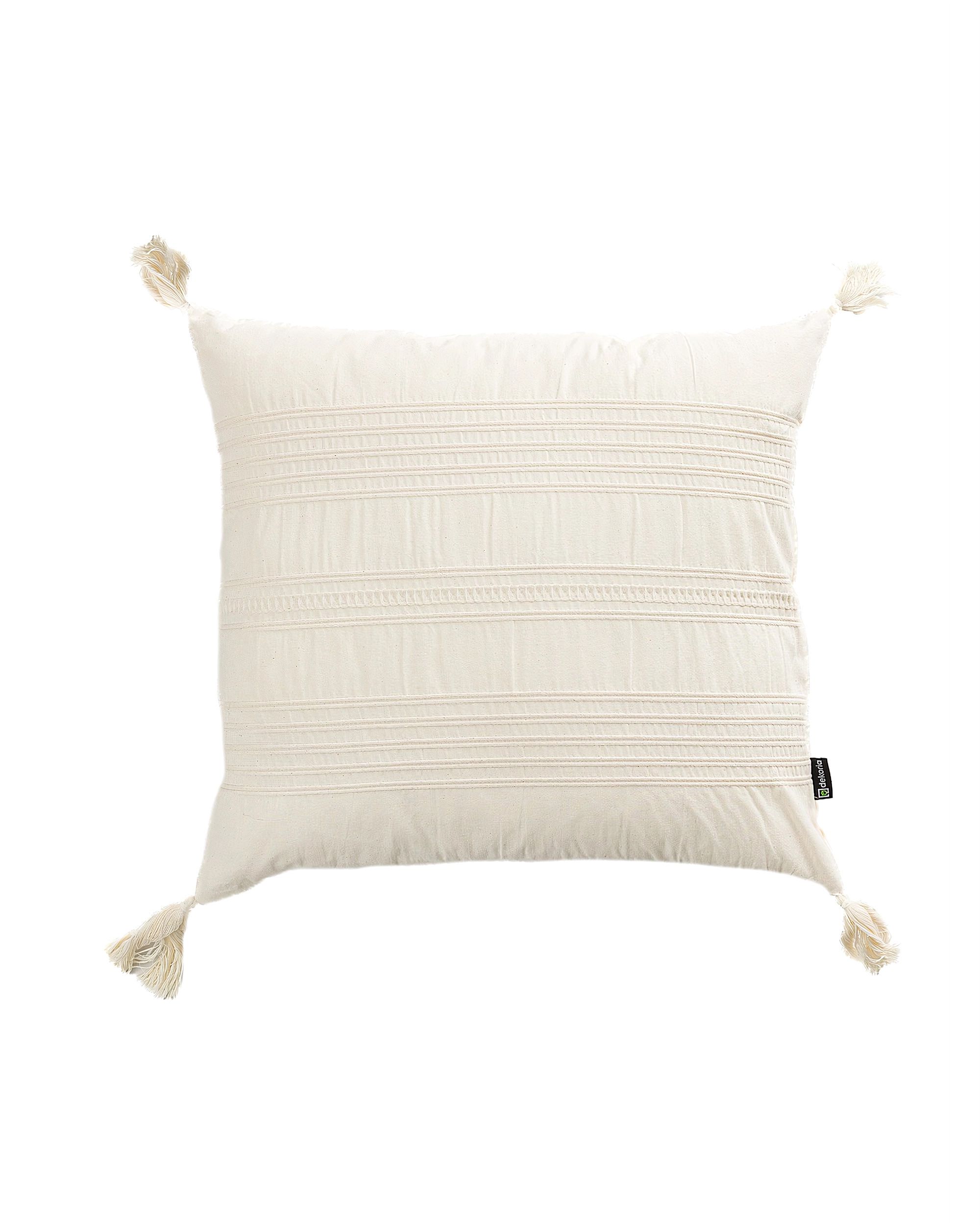 Obliečka na vankúš Linea Nordic Tassel 45x45 cm