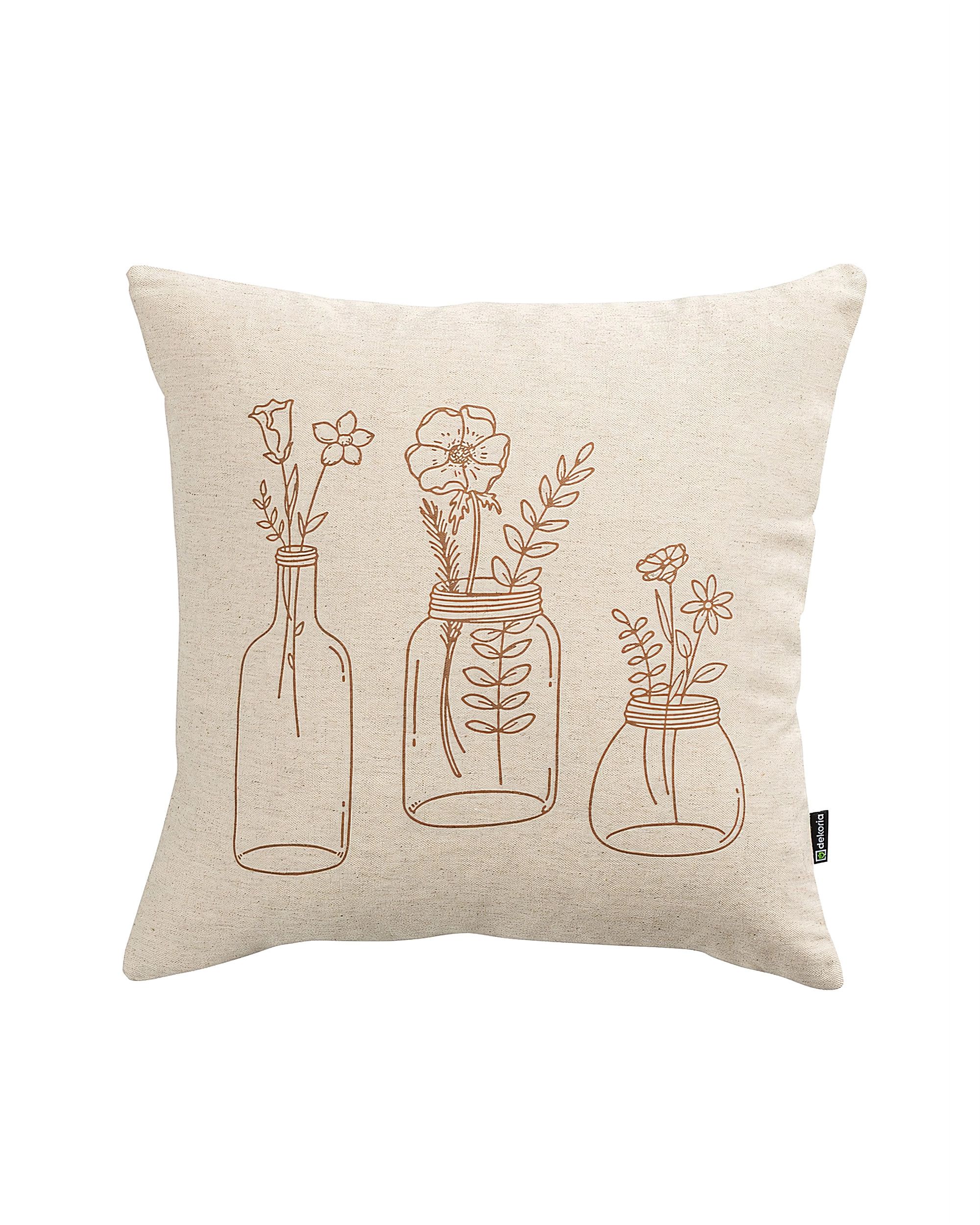 Obliečka na vankúš Rustic Bloom 45x45 cm
