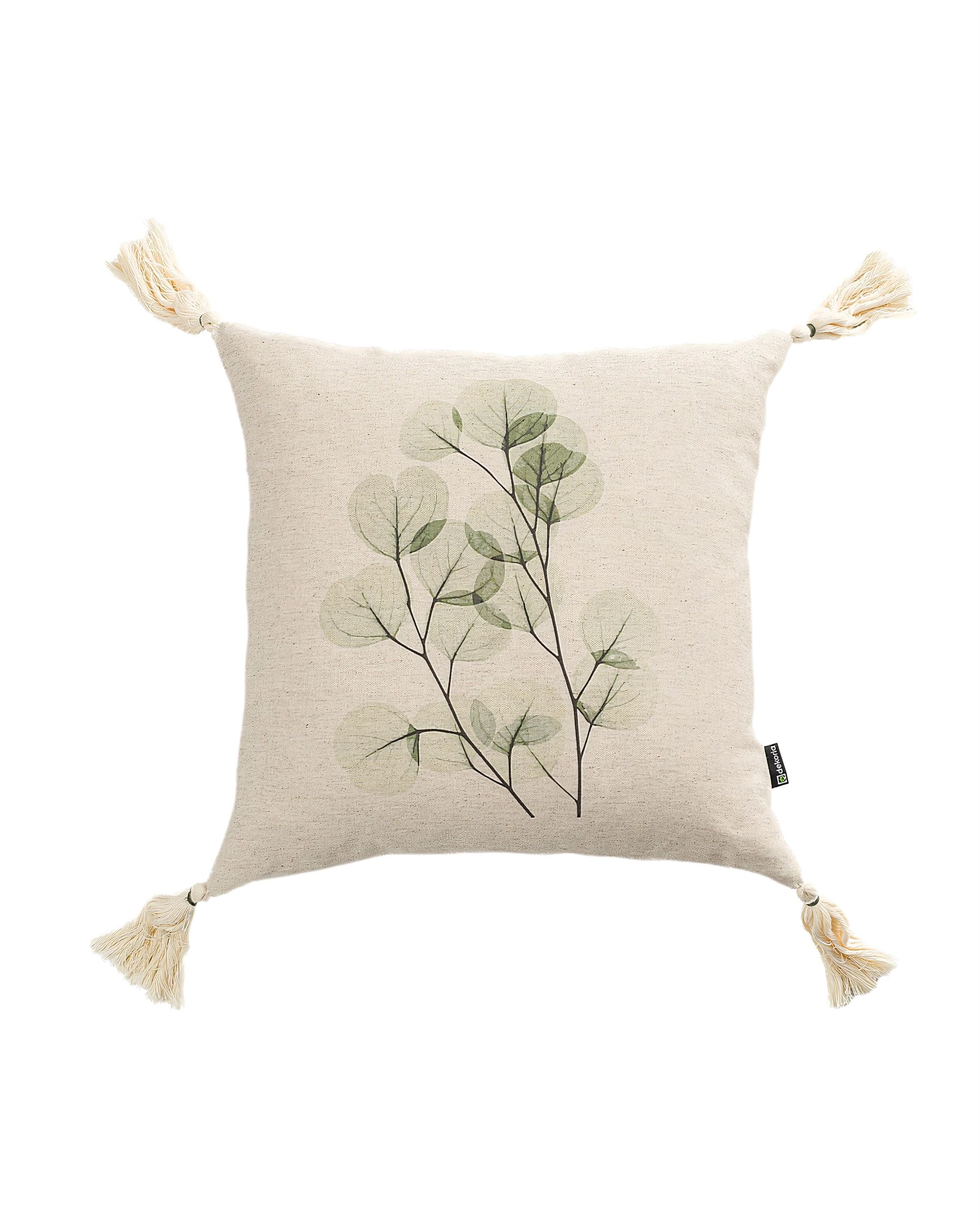 Obliečka na vankúš Eucalypta Tassel 45x45 cm