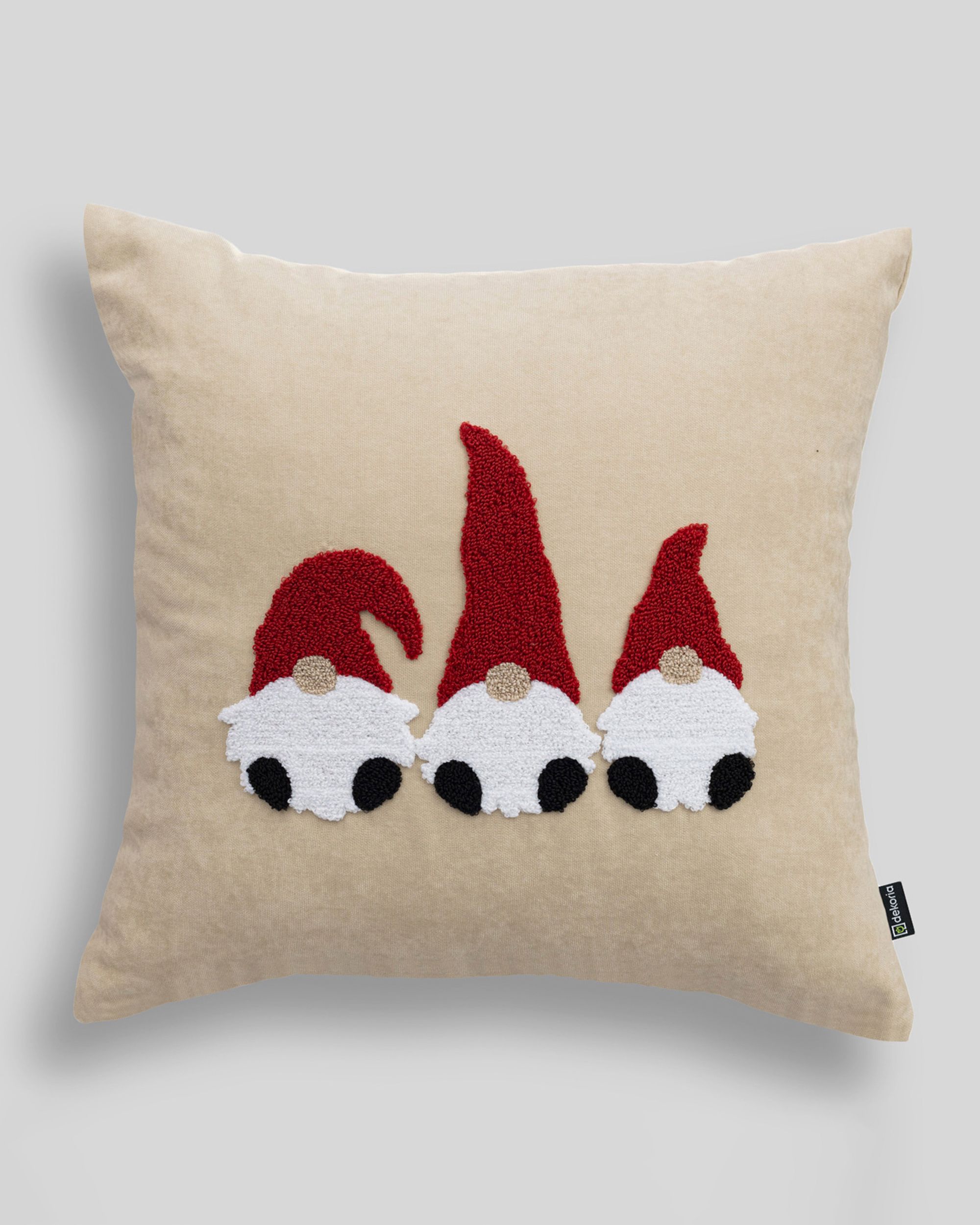 Obliečka na vankúš Jolly Gnomes Red 43x43 cm