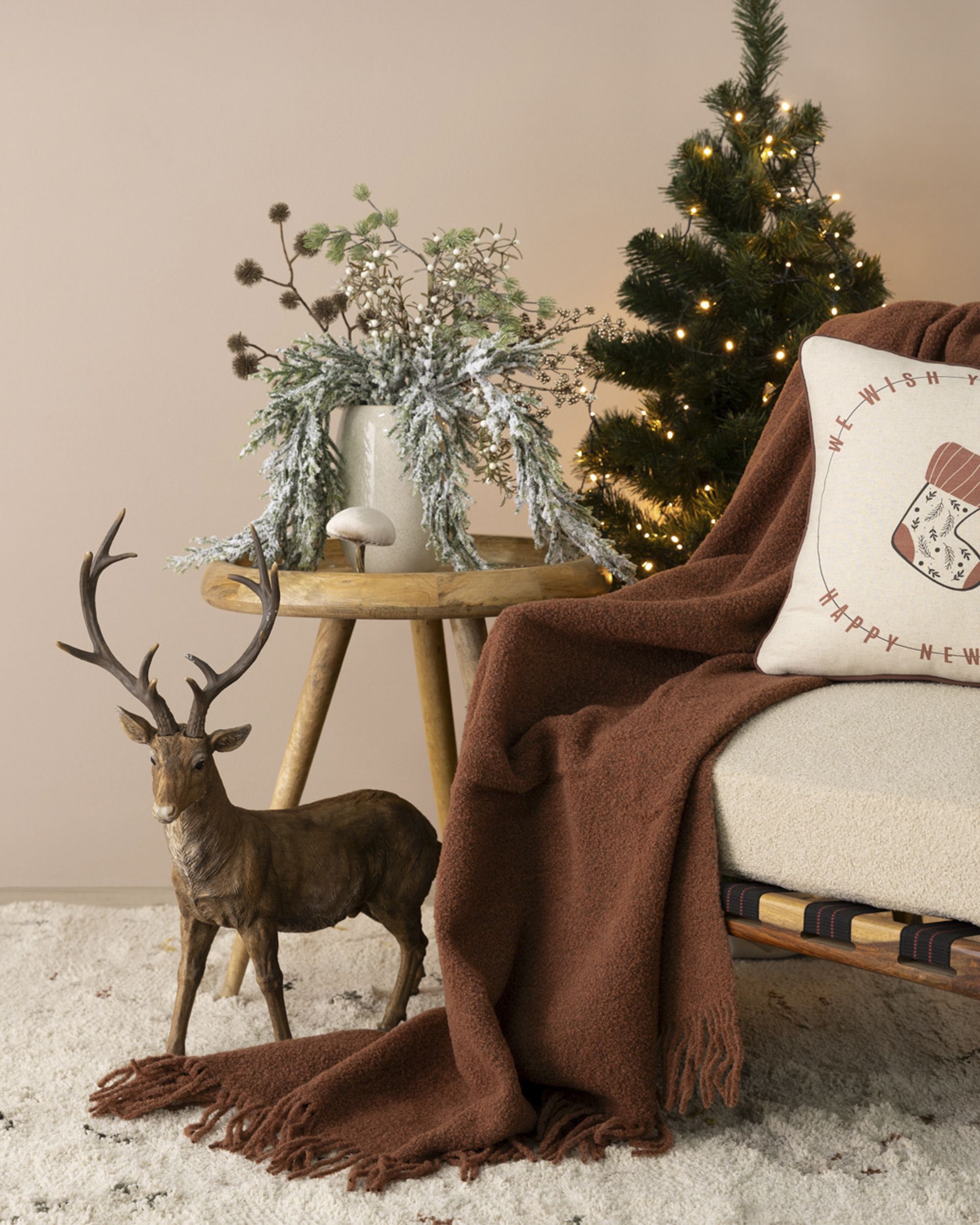 Obliečka na vankúš Festive Stocking 43x43 cm (hover)