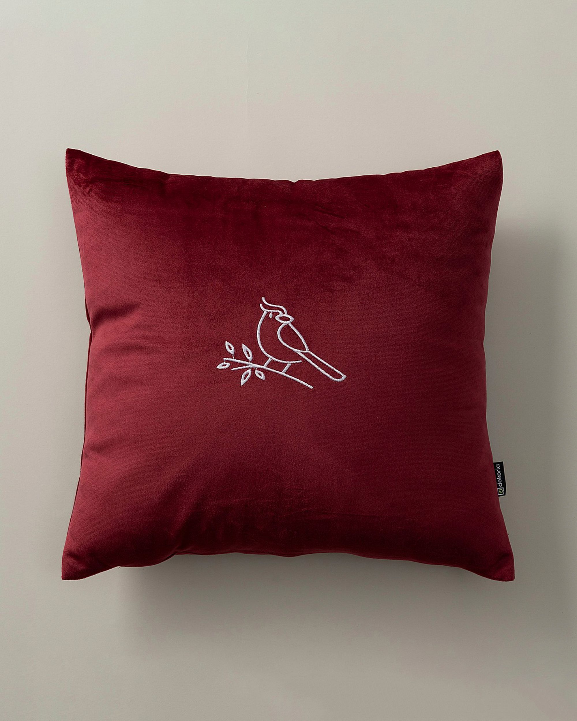 Obliečka na vankúš Bird on Branch 43x43 cm