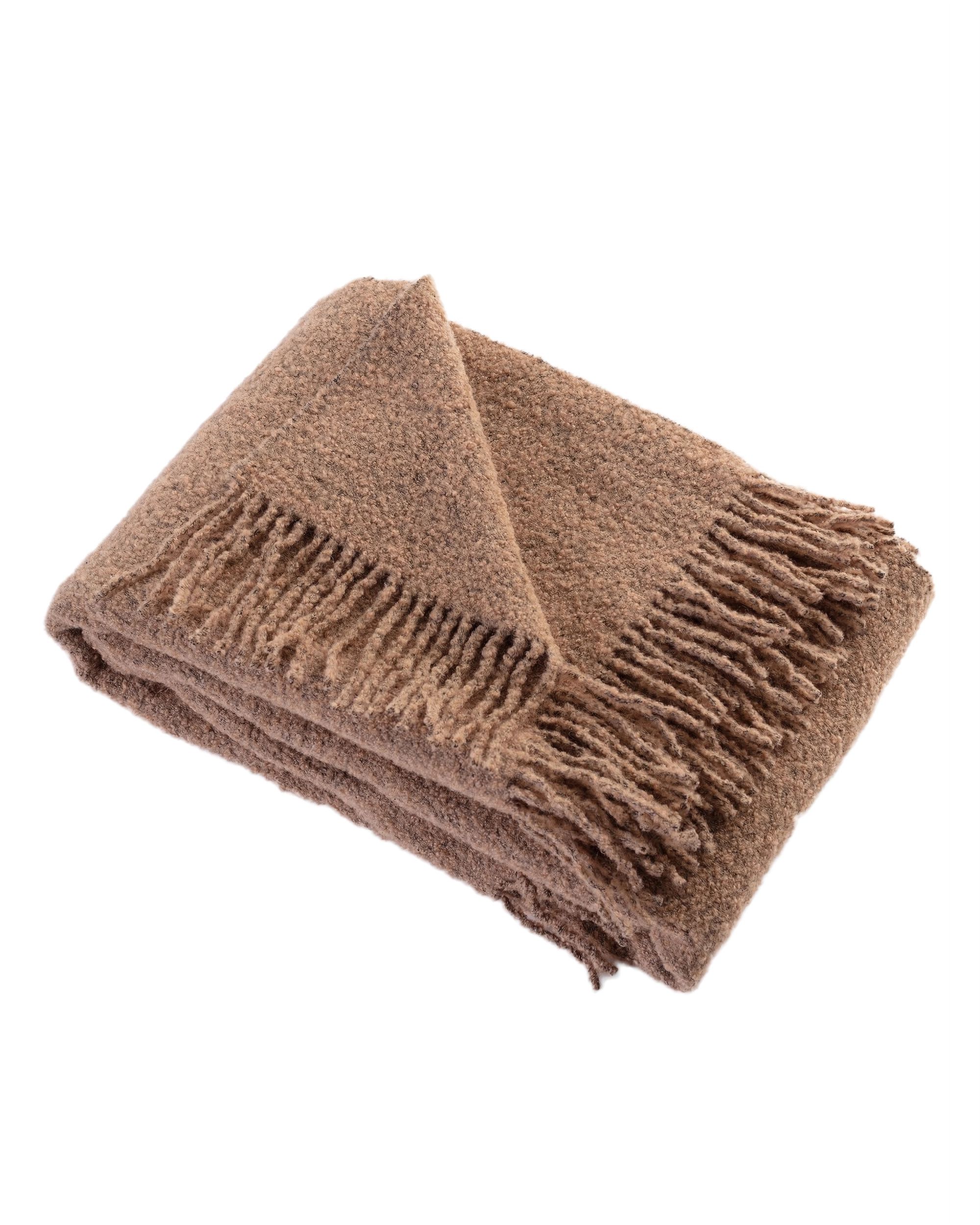 Boucle deka 140x200cm ťavia