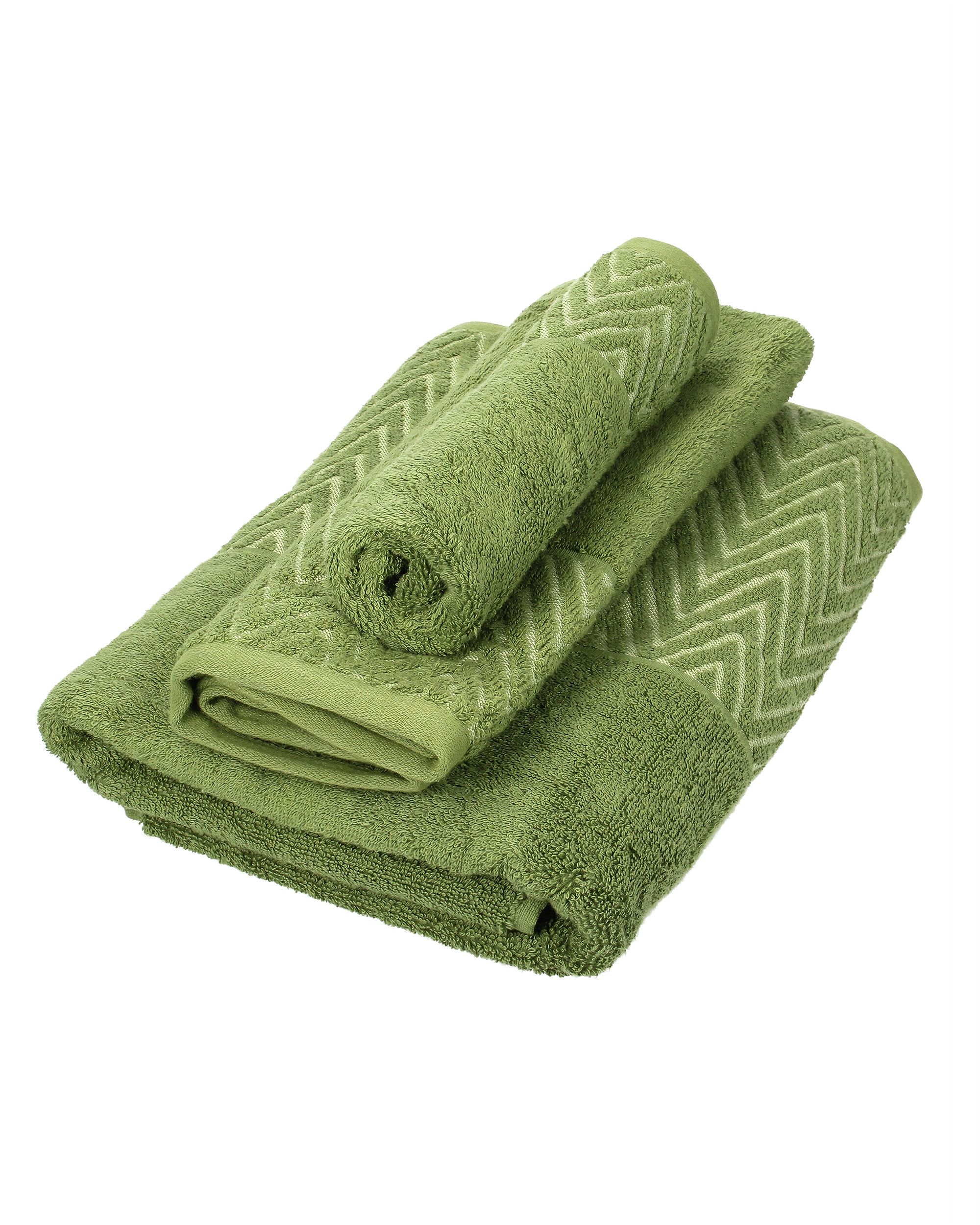 Sada froté uterákov 3 ks. moss green
