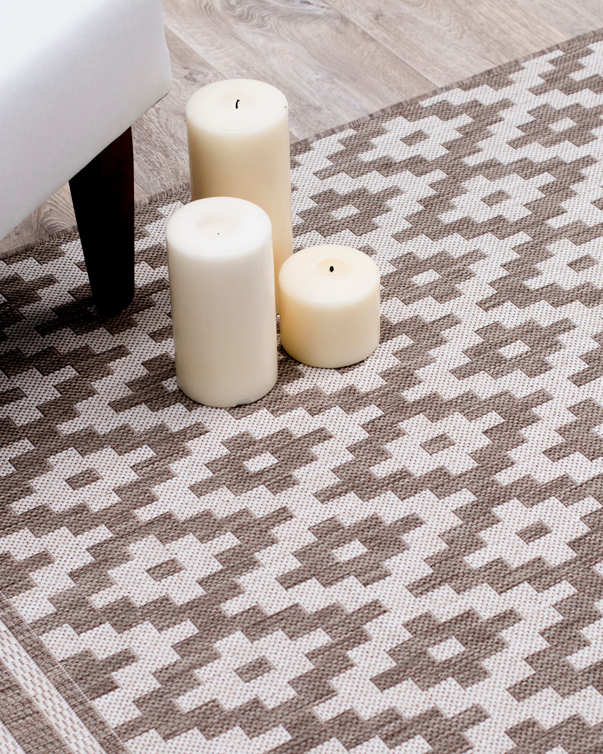 Koberec Modern Rhombs mink/beige 160 x 230 cm (hover)