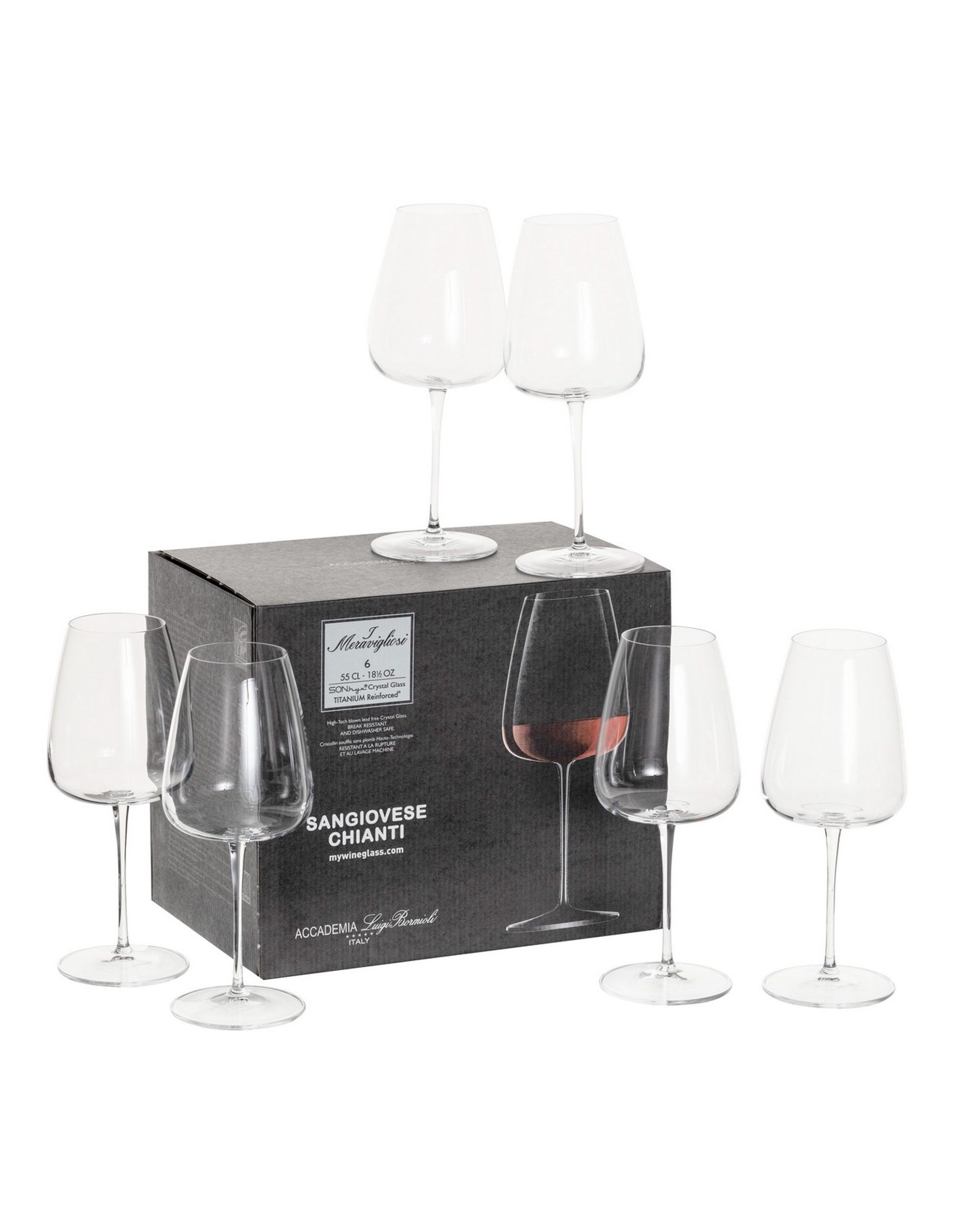 Poháre na víno Gioco  6 ks. 550 ml (hover)