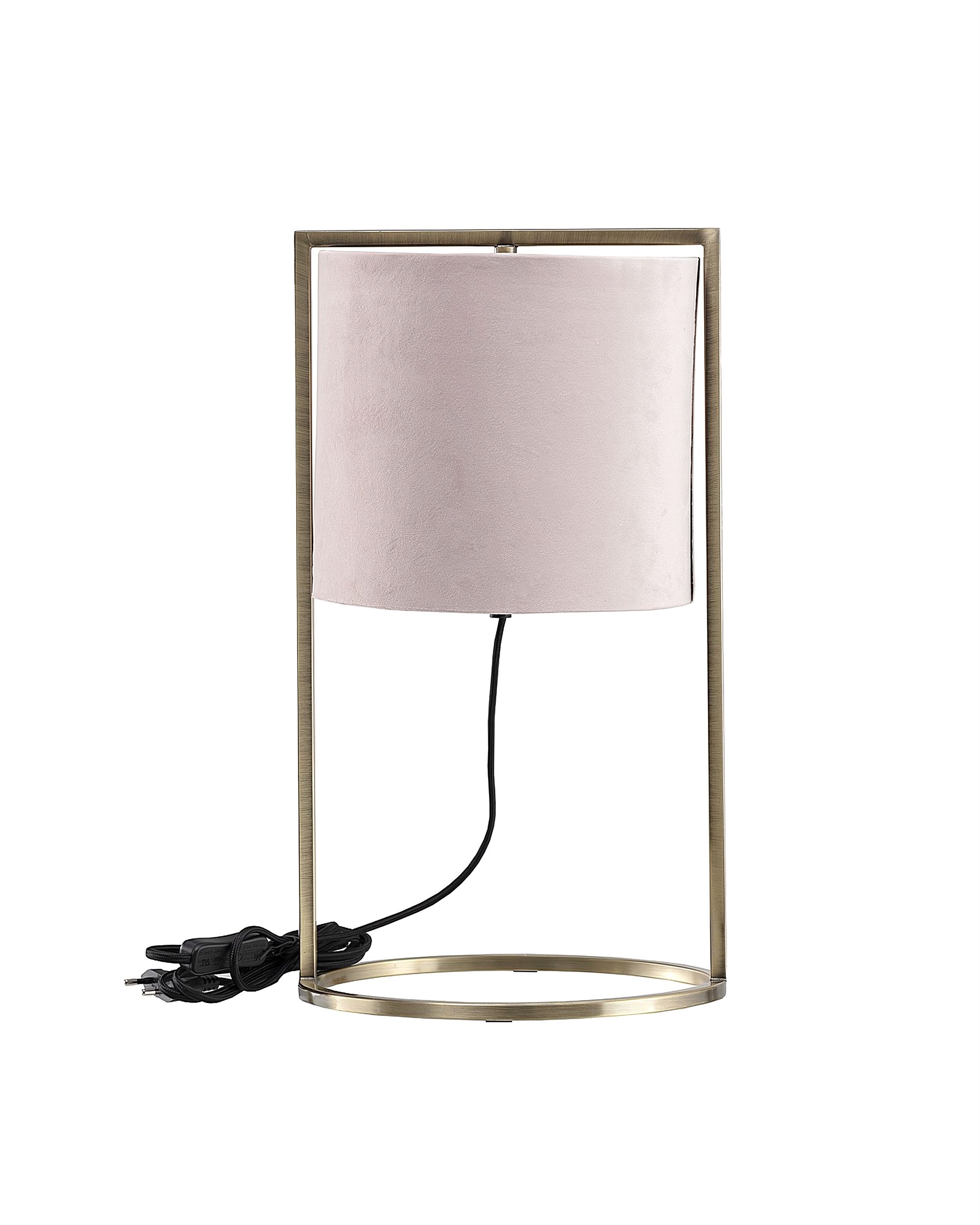 Stolová lampa Santos Light Pink
