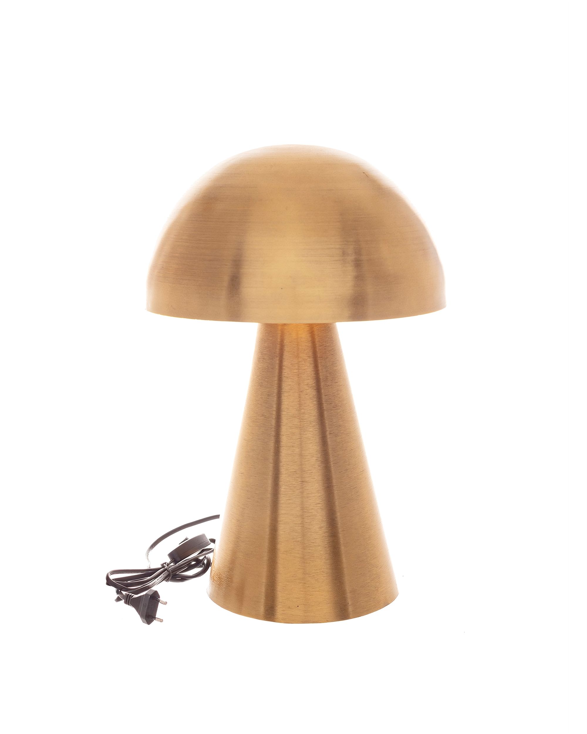 Stolová lampa Mushroom Gold 48cm