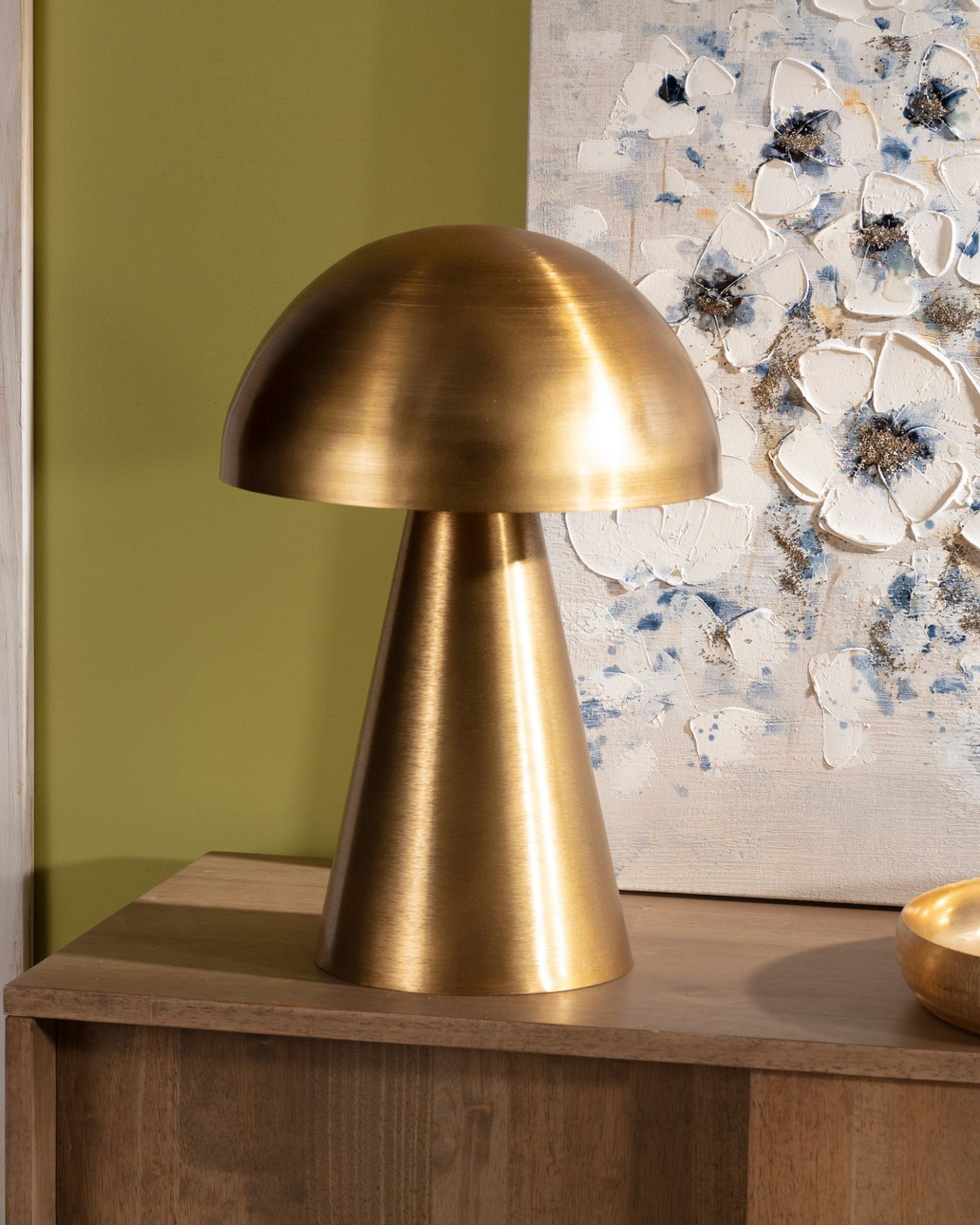 Stolová lampa Mushroom Gold 48cm (hover)