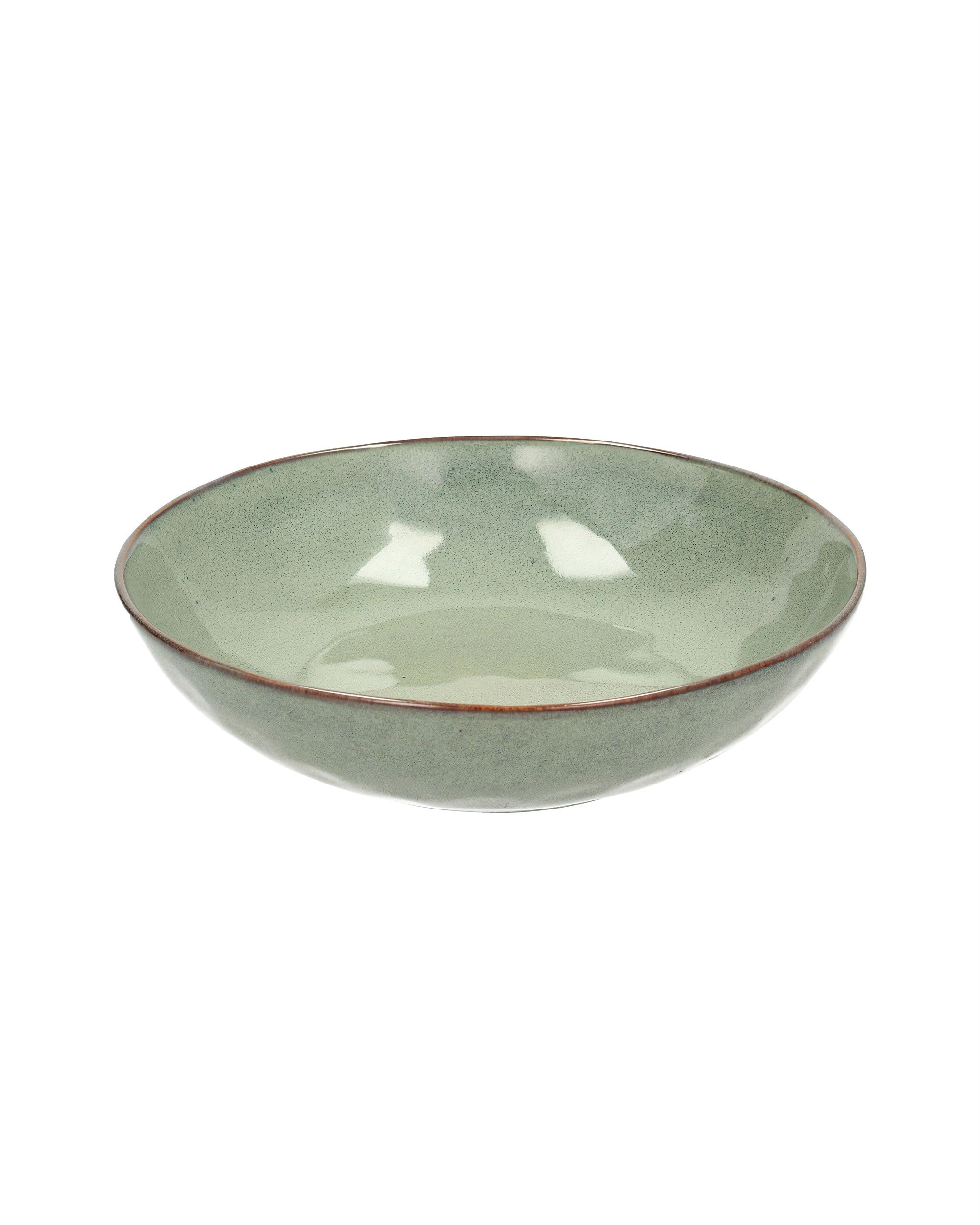 Hlboký tanier Gelato ⌀21cm green