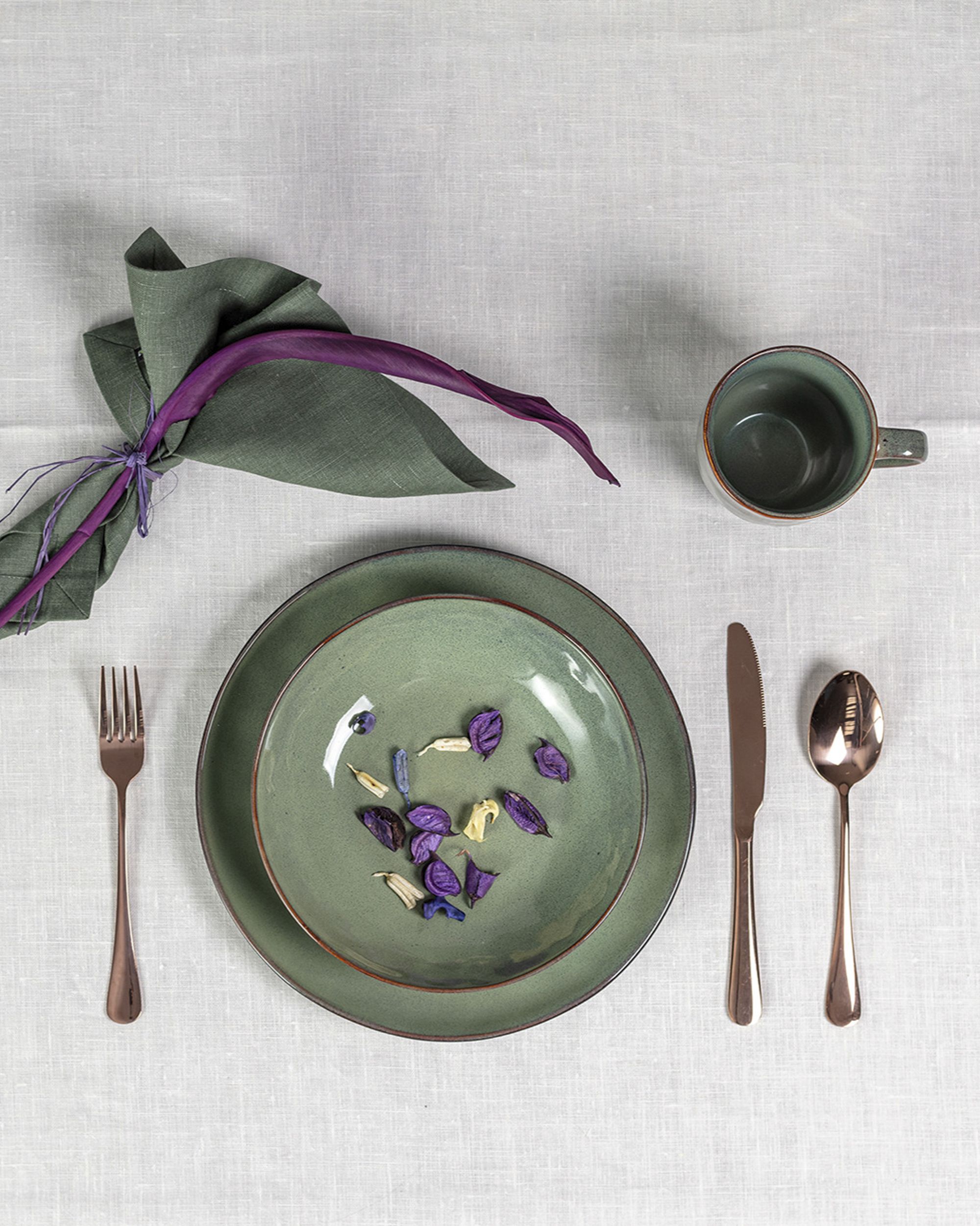 Hlboký tanier Gelato ⌀21cm green (hover)