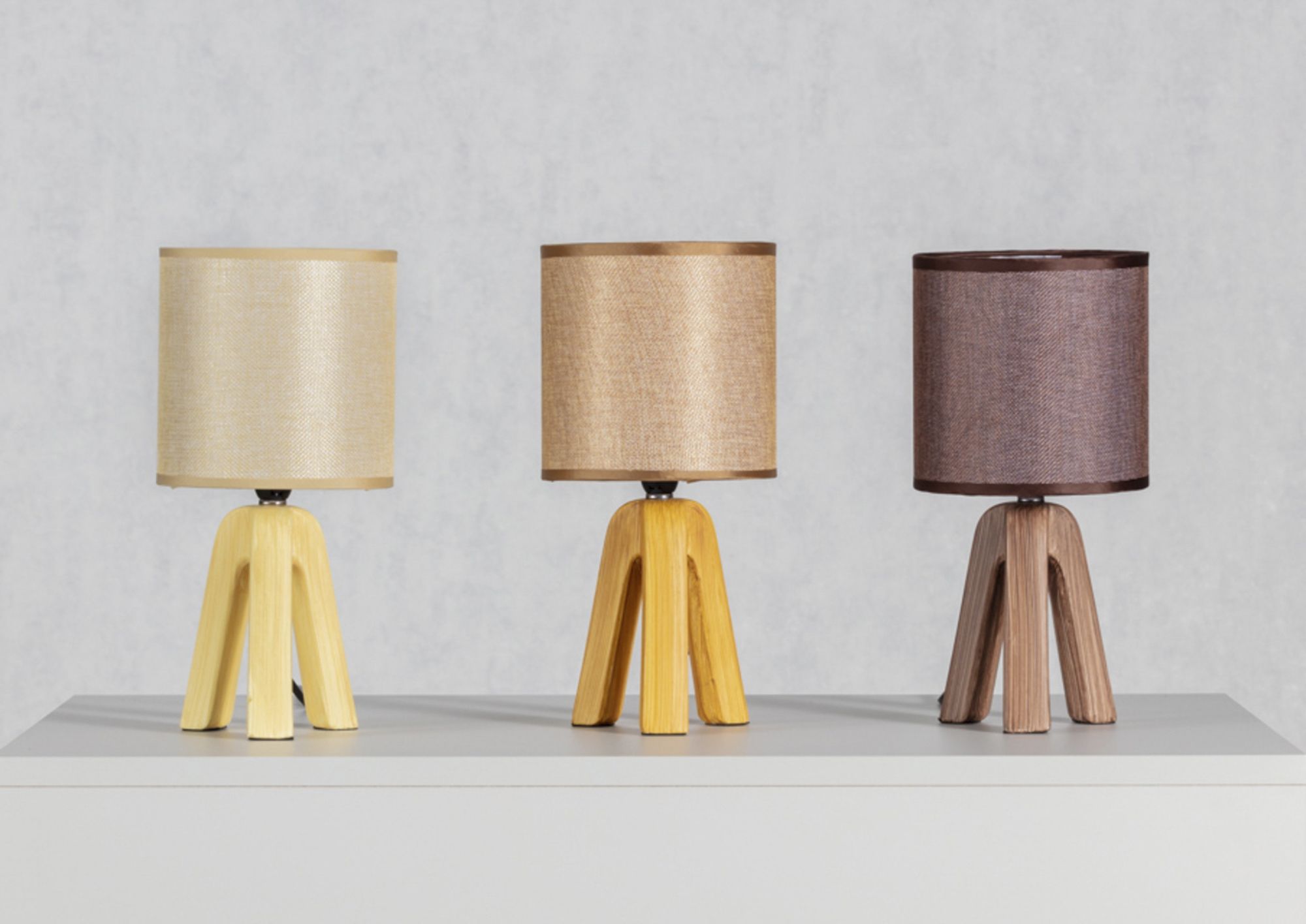 Stolová lampa Aloa light brown (hover)