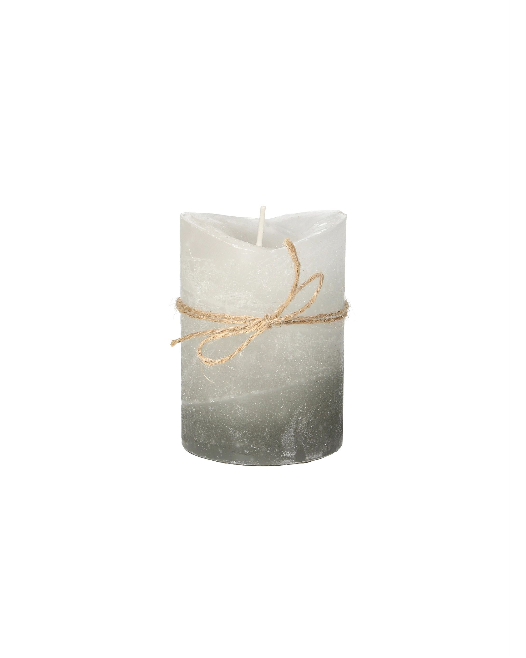 Sviečka Dorotea 10cm dark grey cristal