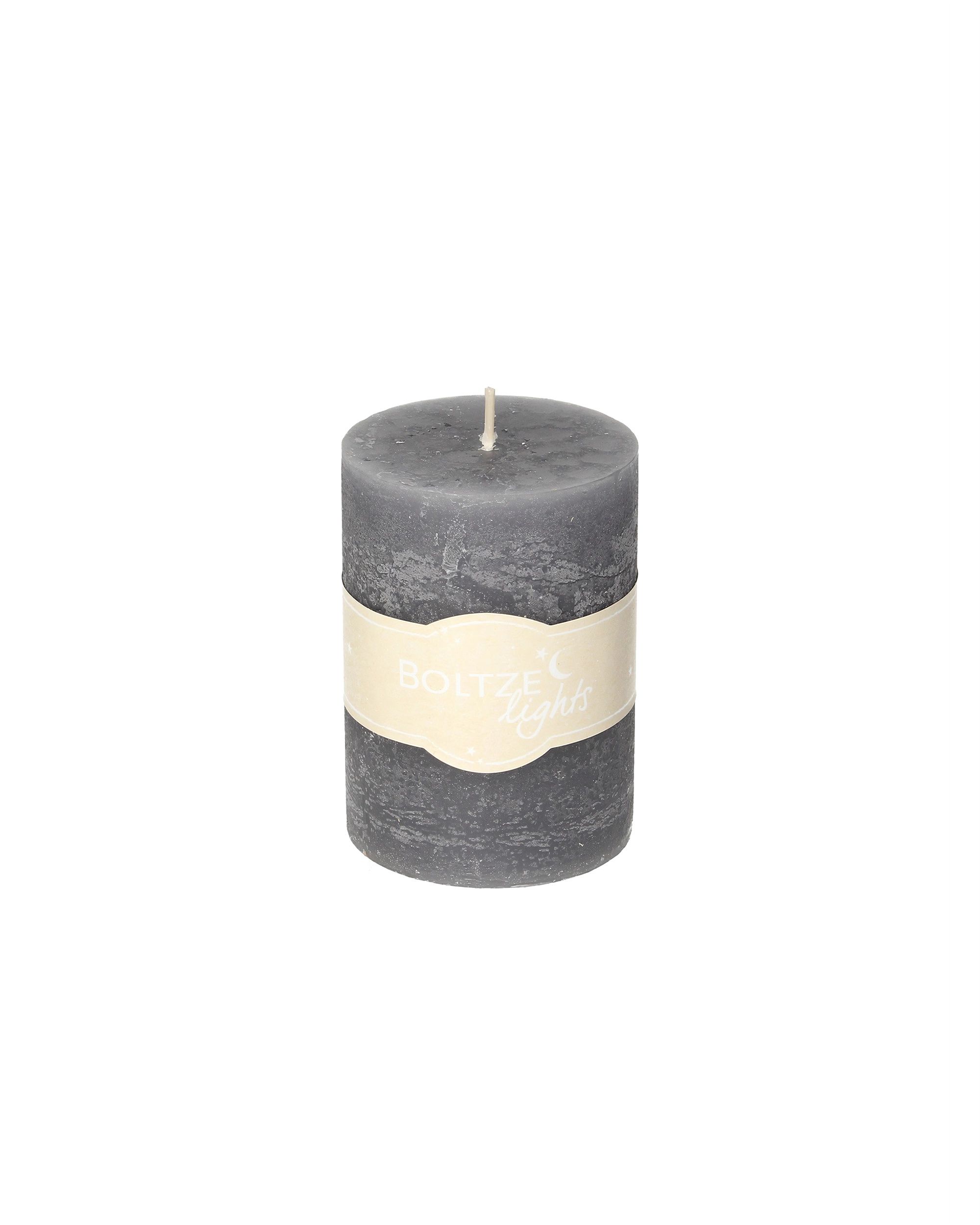 Sviečka Lea 10cm dark grey