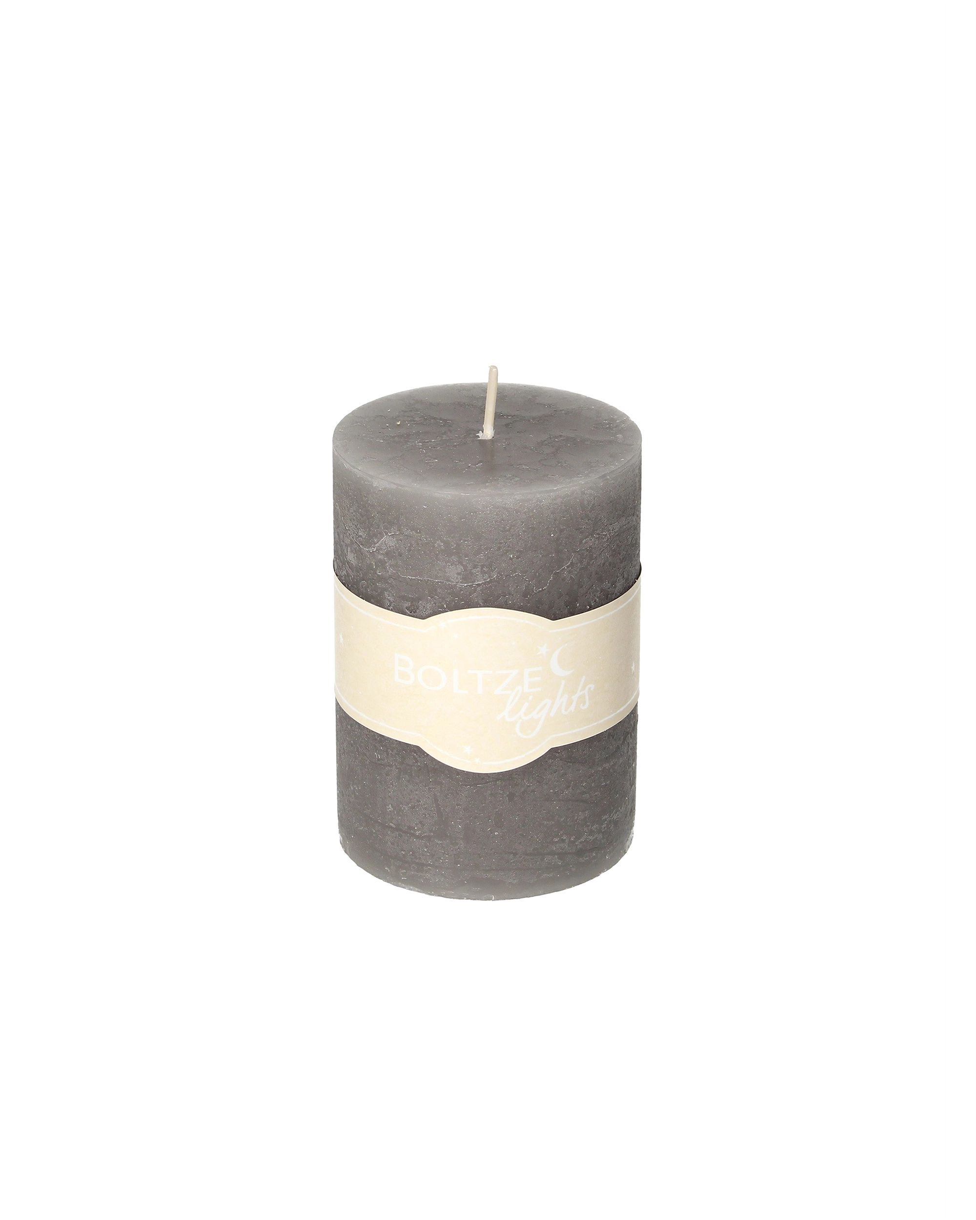 Sviečka Lea 10cm dark beige
